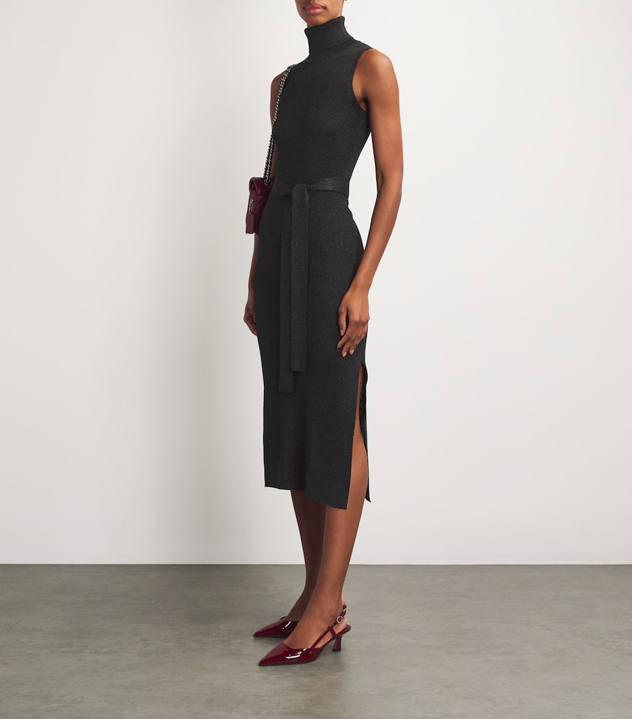 Zoelle Midi Dress BLACK SPARKLE Image 2