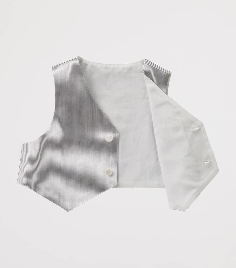 Miki House Playsuit, Waistcoat and Bow Tie Set (24 Months) Image 6
