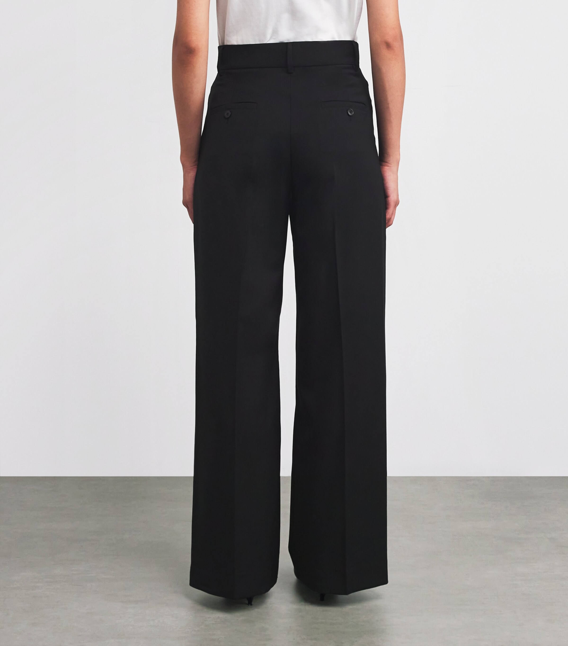 Weekend Max Mara Virgin Wool Wide-Leg Trousers | Women Clothing | Trousers | Tailored Trousers | Workwear | Designers | Weekend Max Mara Weekend Max Mara Virgin Wool Wide-Leg Trousers | Women Clothing | Trousers | Tailored Trousers | Workwear | Designers | Weekend Max Mara