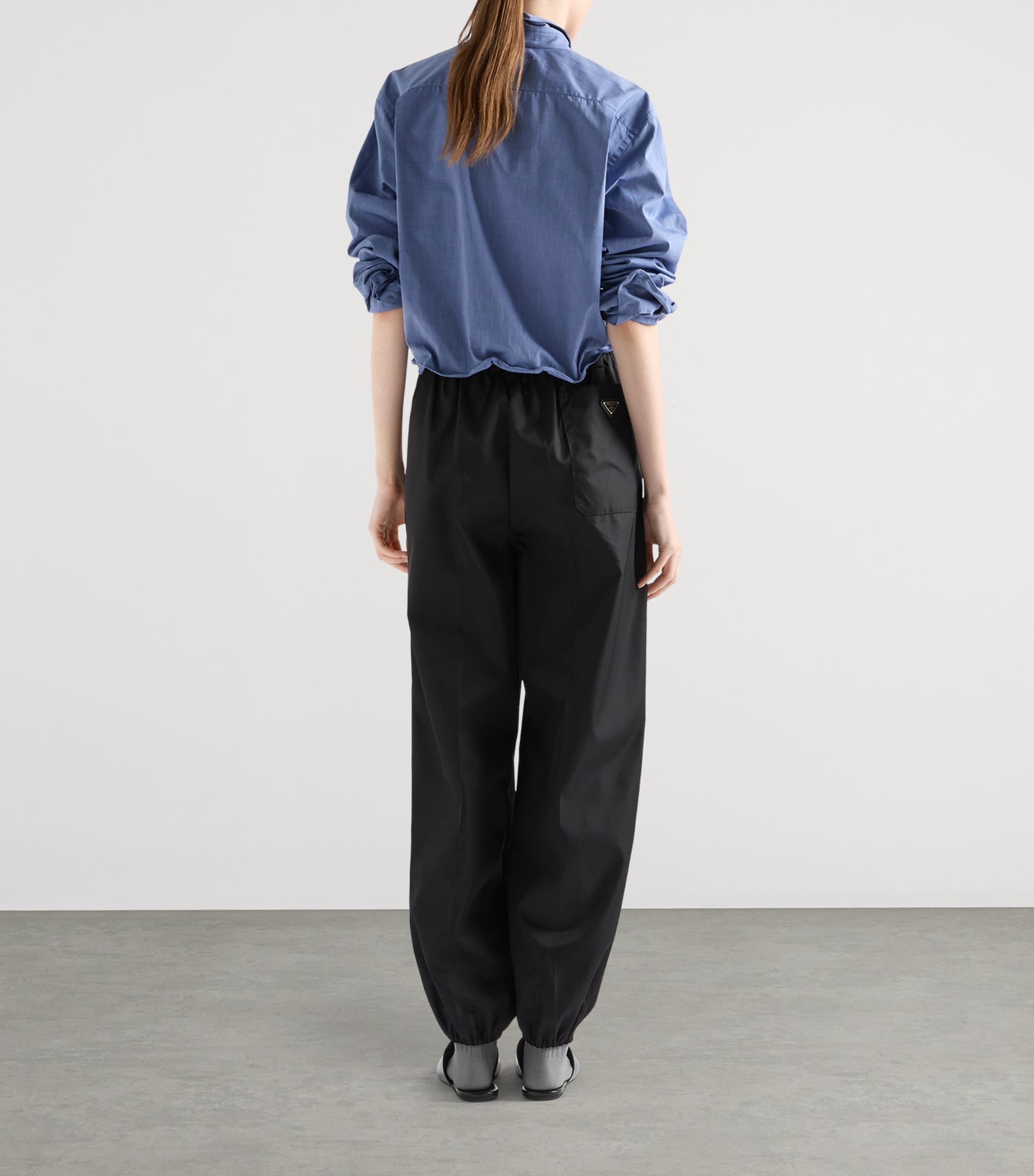 Re-Nylon Oversized Trousers F0002 Image 5