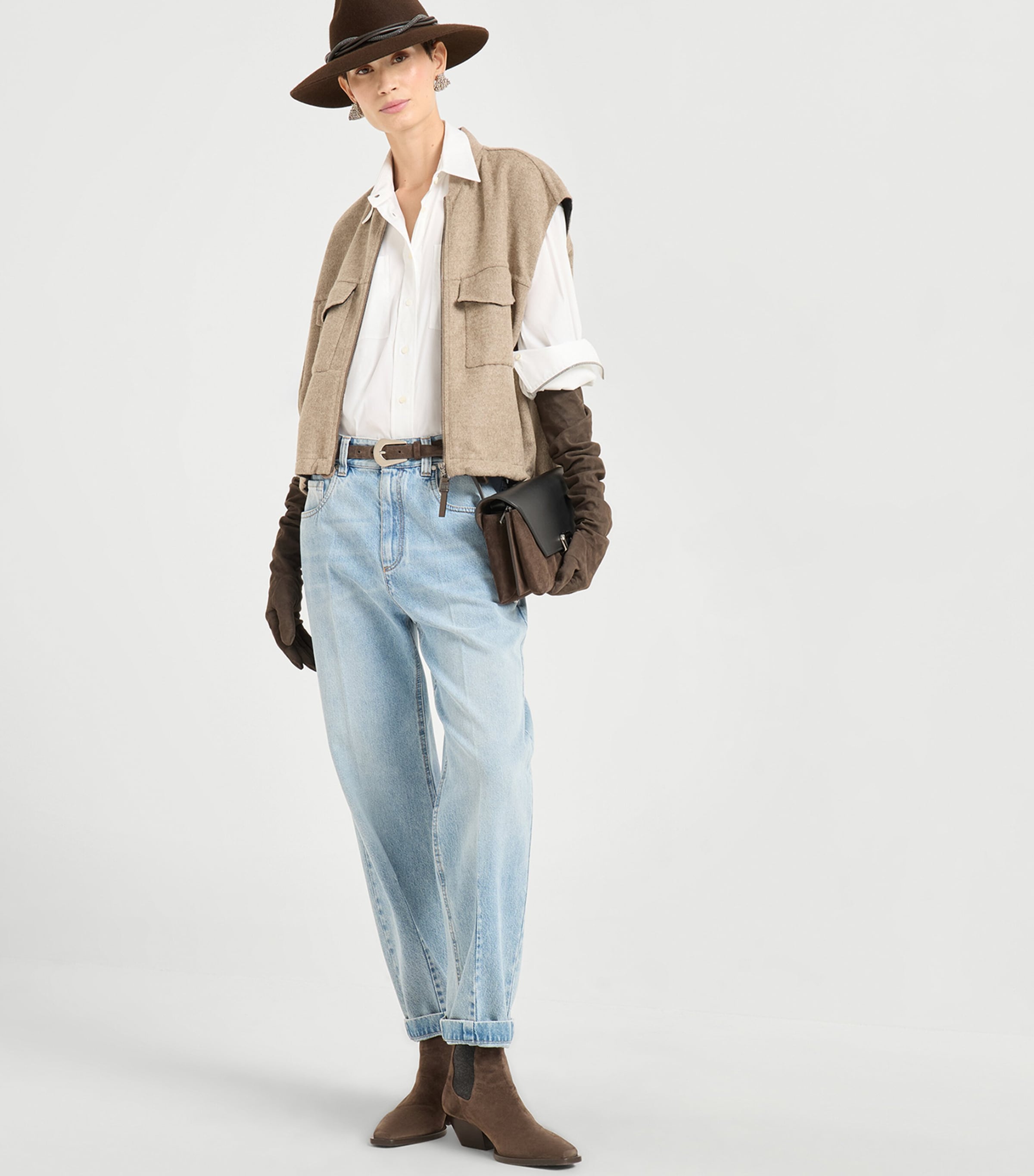 Cotton-Blend Monili Shirt C159 Image 2