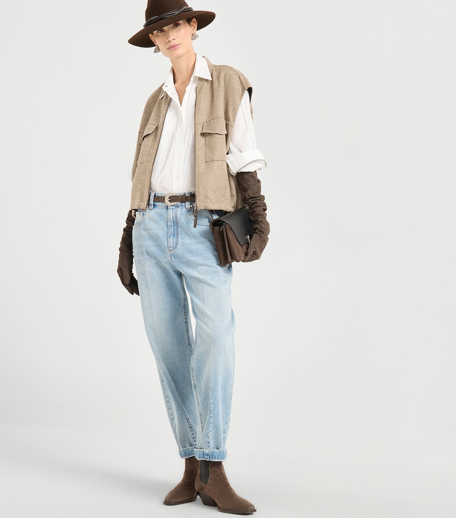 Cotton-Blend Monili Shirt C159 Image 2