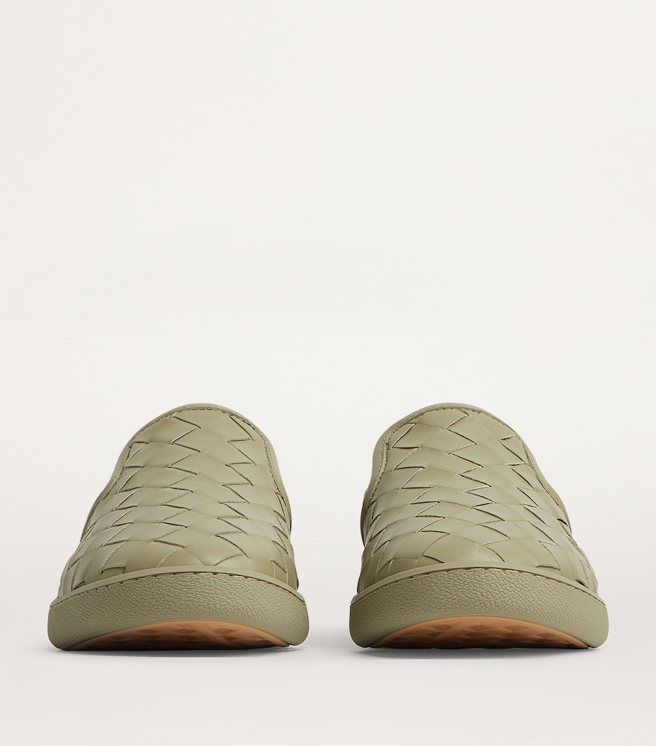 Leather Intrecciato Sawyer Sneakers 3025 Image 3