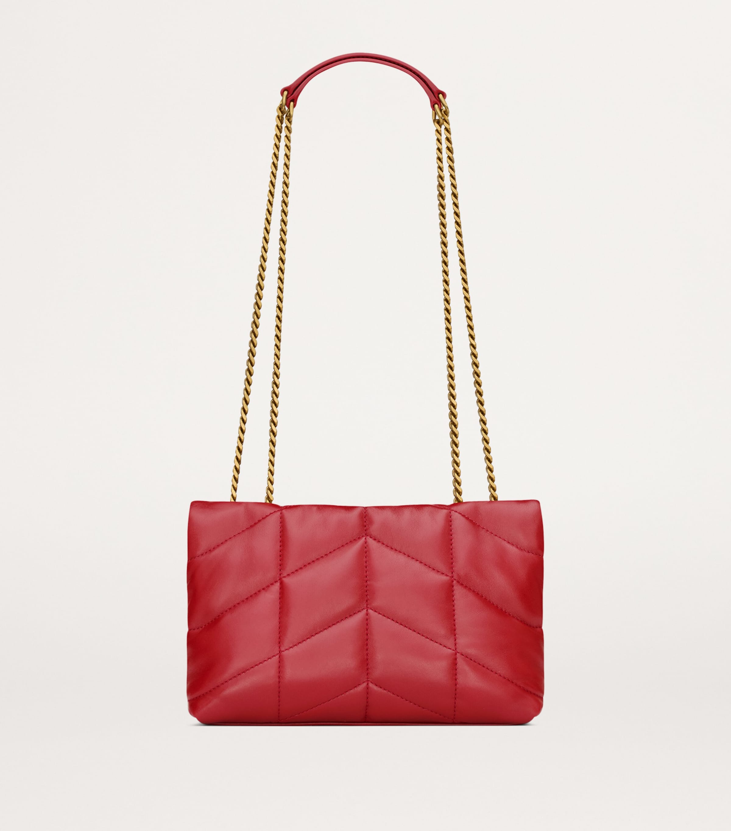 Saint Laurent Toy Leather Puffer Shoulder Bag | Harrods CA
