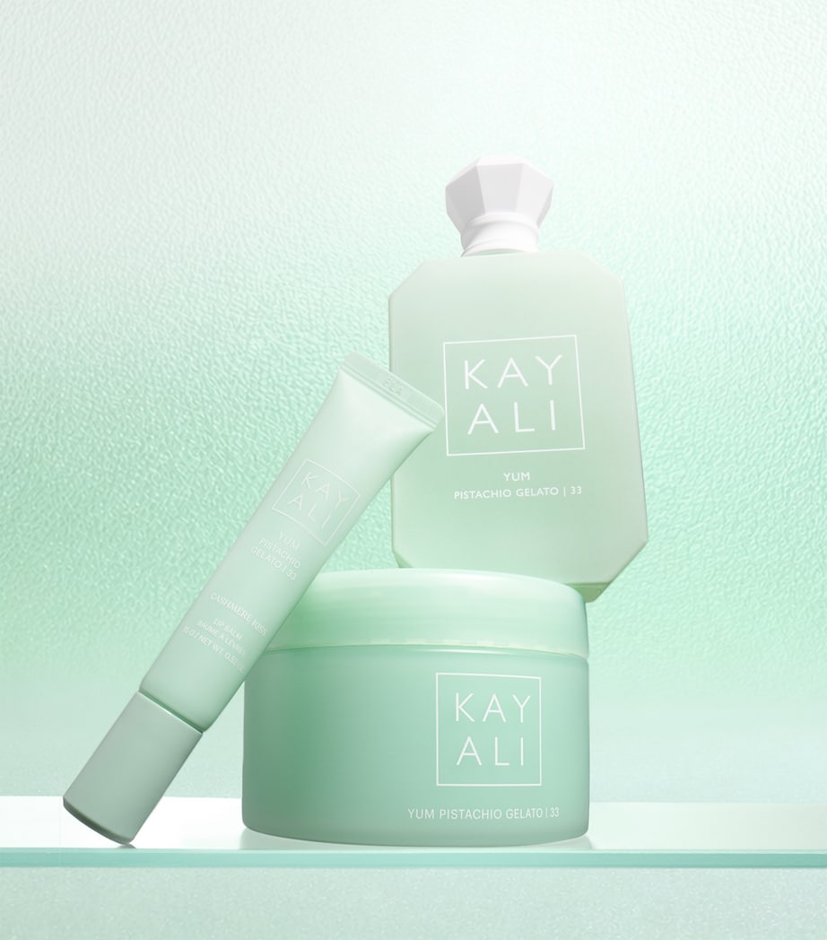 Kayali Yum Pistachio Gelato | 33 Cashmere Kiss Lip Balm Pistachio Image 5