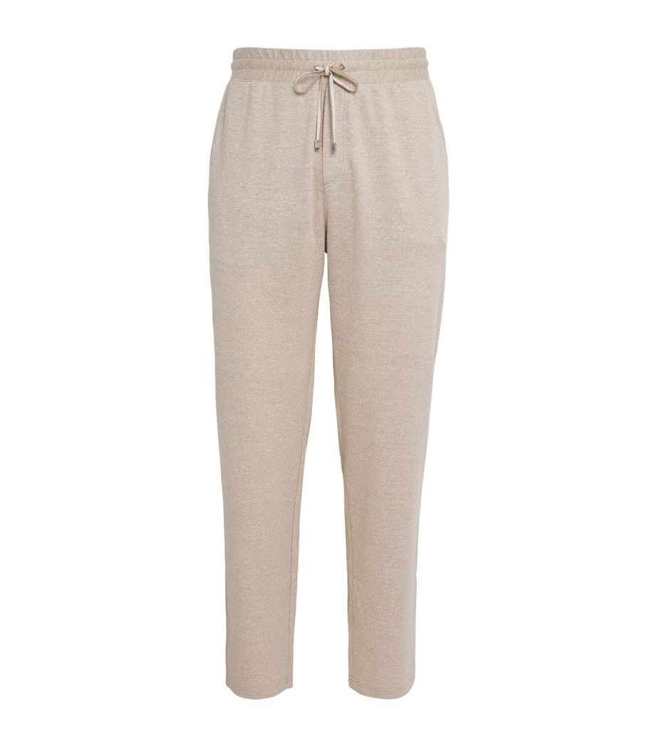 Brett Johnson Mens Linen-Silk-Cotton Sweatpants Dondi Art Image 1