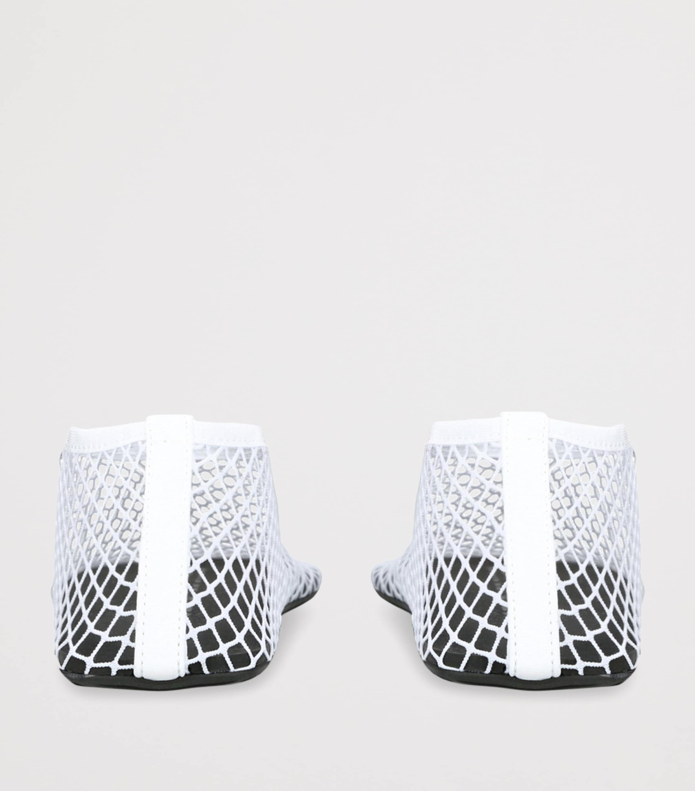 Mesh Water Ballet Flats WHITE/COMB Image 2