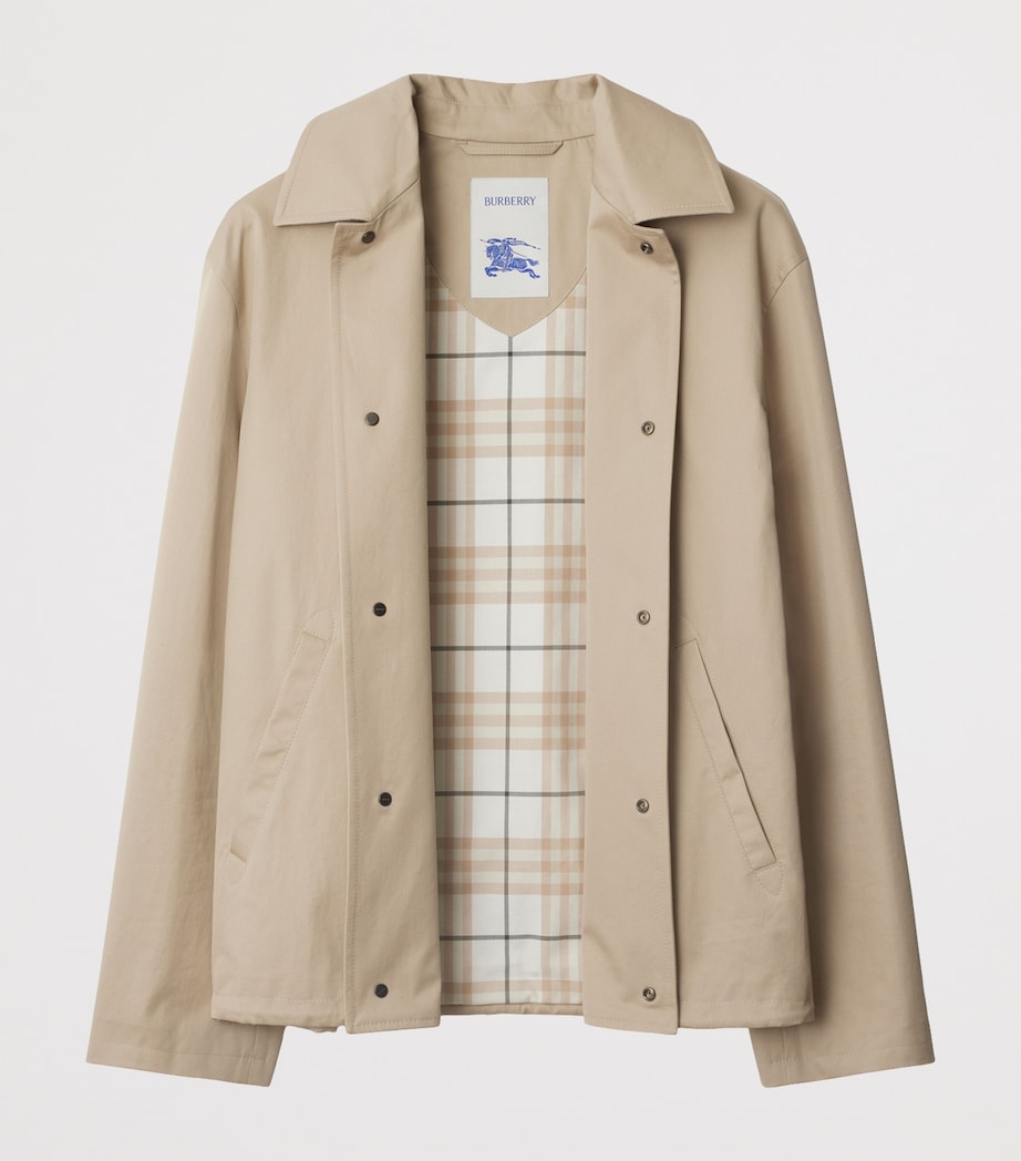 Cotton Gabardine Jacket FOSSIL Image 5