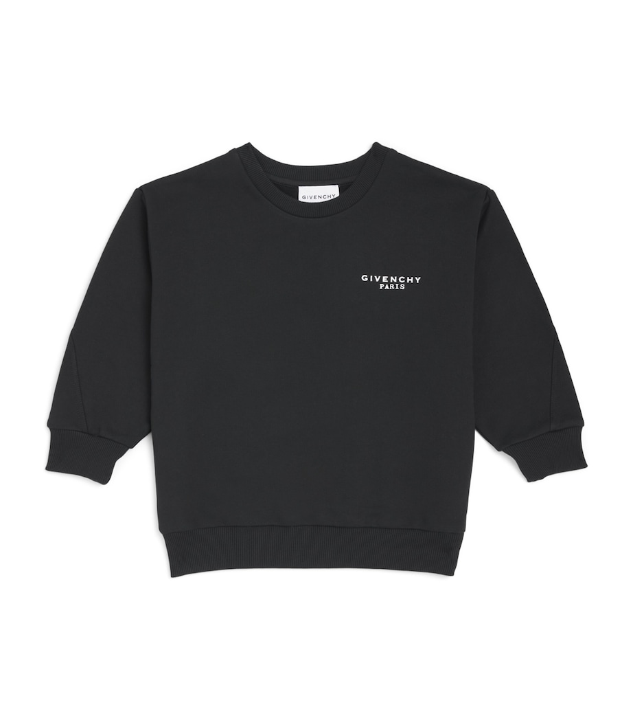 Givenchy Kids Organic Cotton Logo Sweatshirt (4-12+ Years) Image 1