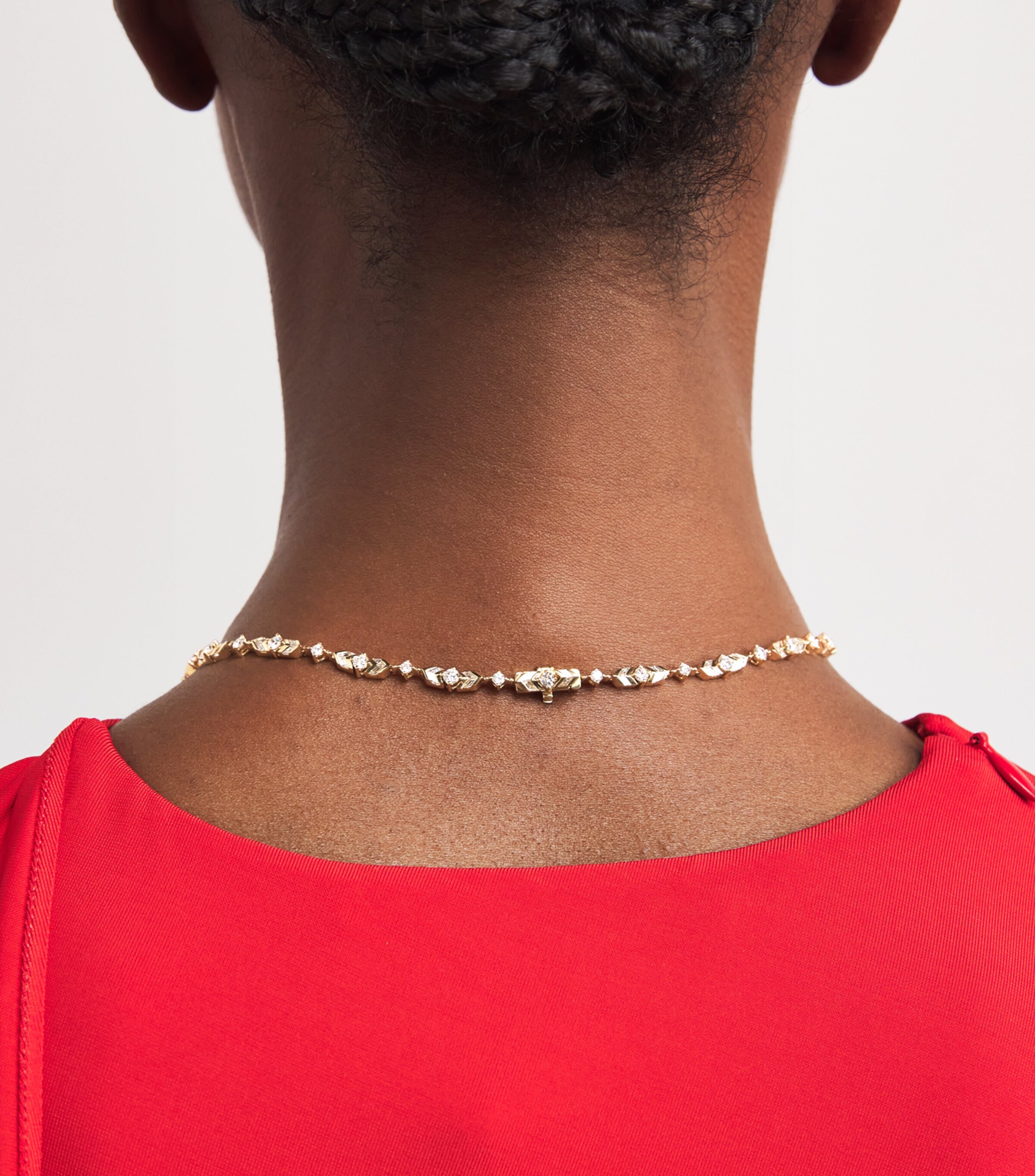 Yellow Gold and Diamond Dakota Necklace YELLOW GOLD Image 2