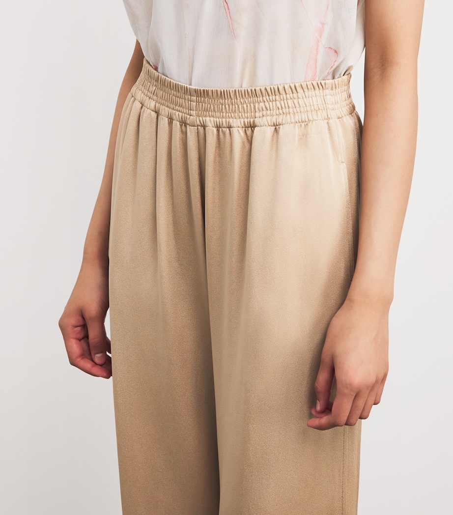 Satin Wide-Leg Trousers 0157 ACERO Image 6