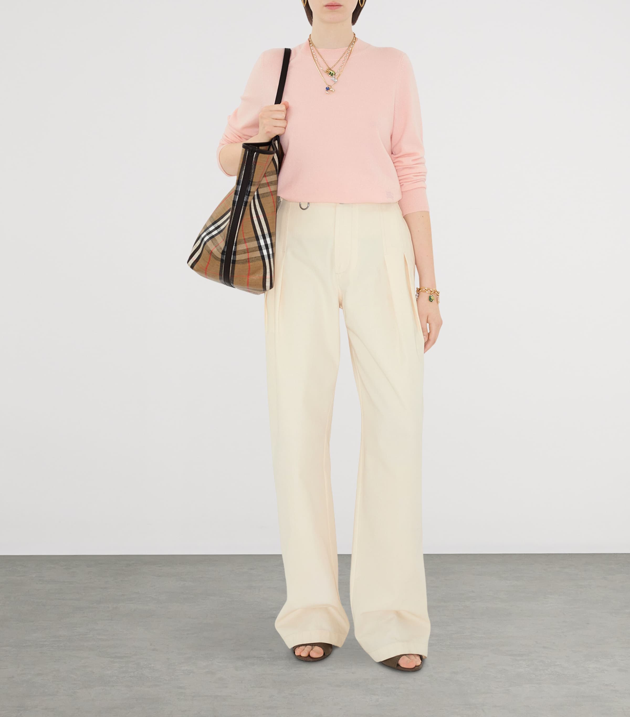 Cashmere EKD-Embroidered Sweater BOUQUET Image 2