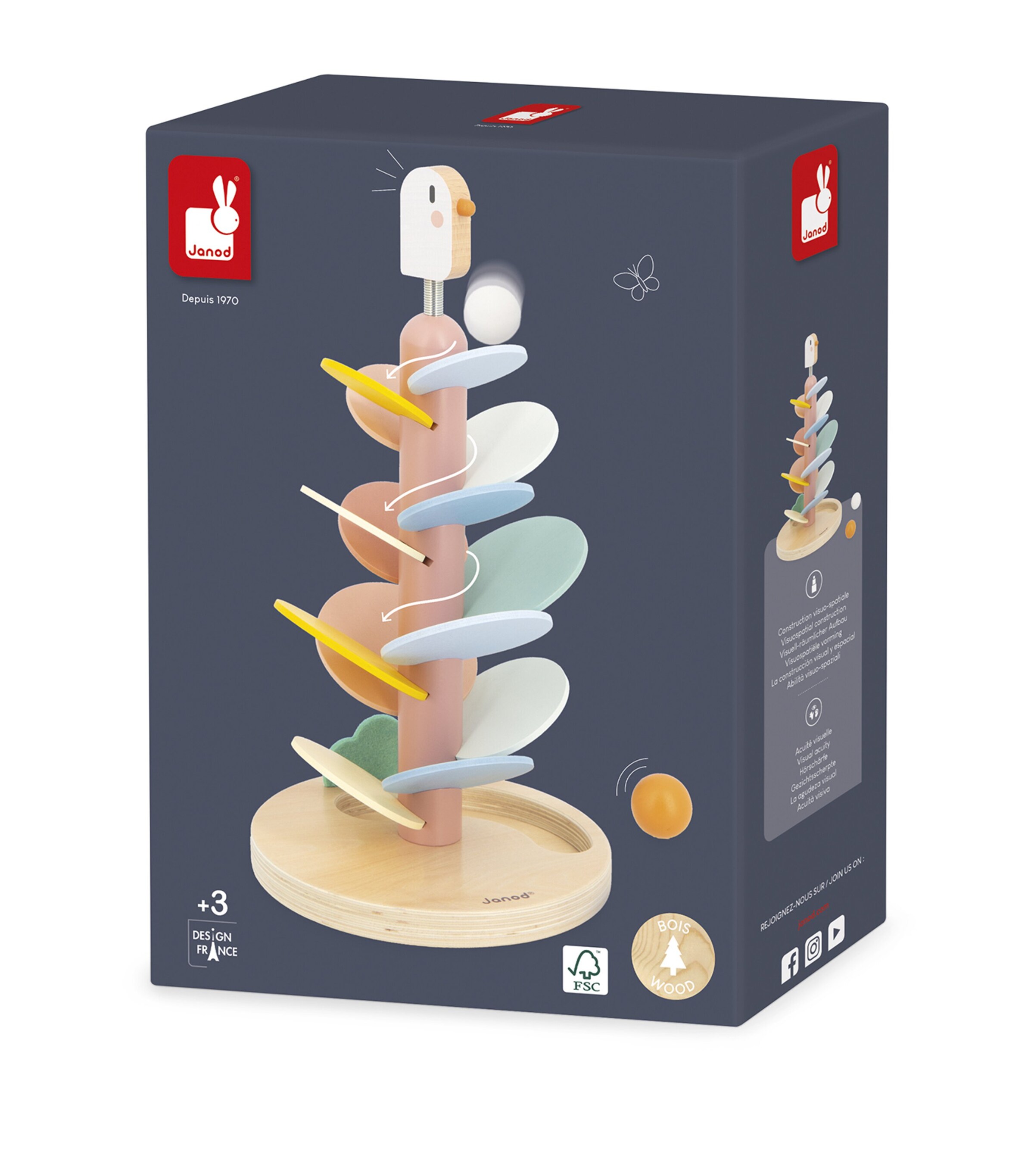 Janod Bird Sweet Cocoon Descender | Toys | Building & Construction Toys | Educational Toys | Designers | Janod Janod Bird Sweet Cocoon Descender | Toys | Building & Construction Toys | Educational Toys | Designers | Janod