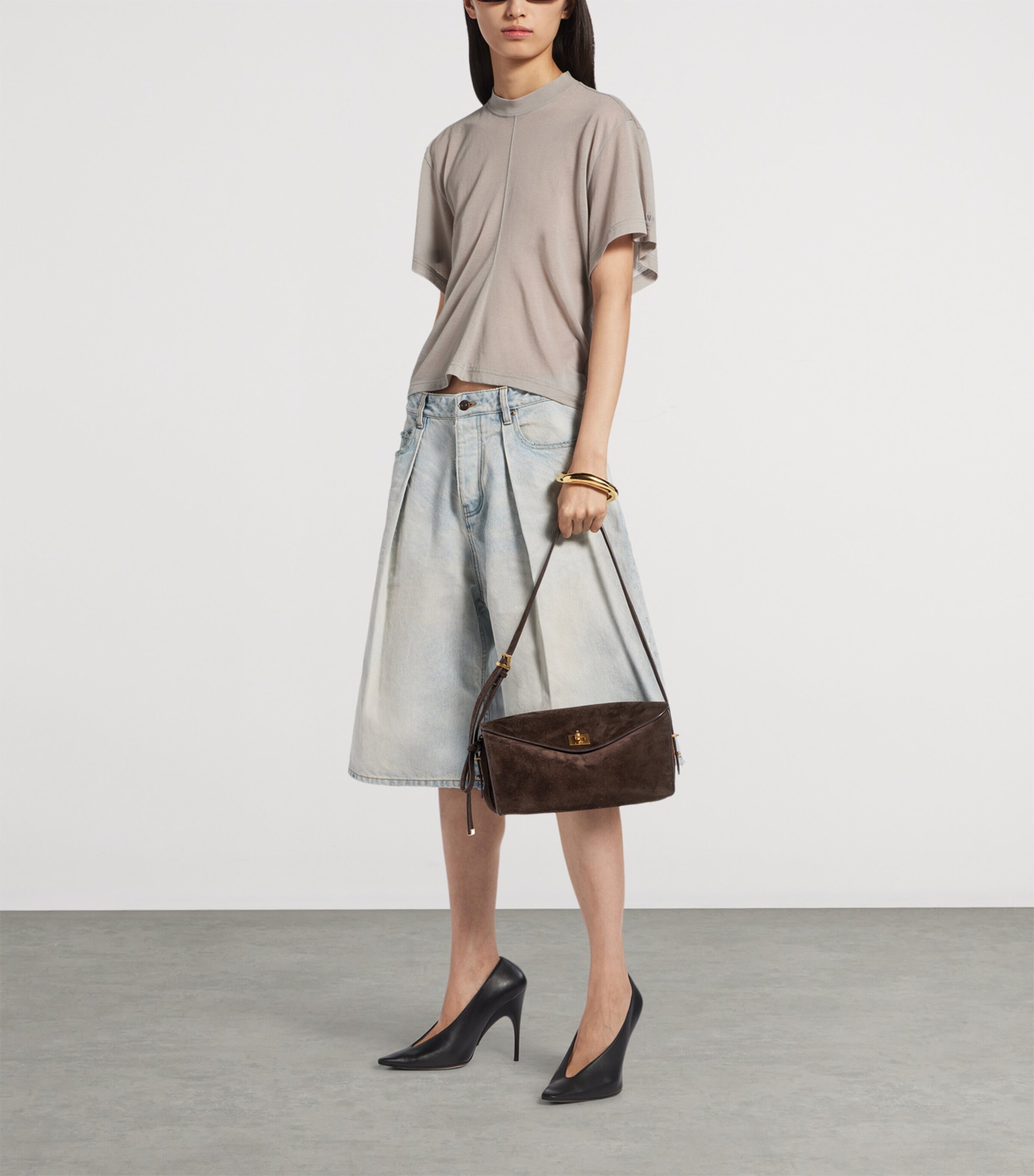 Balenciaga Medium Calfskin Le 7 Shoulder Bag Image 3