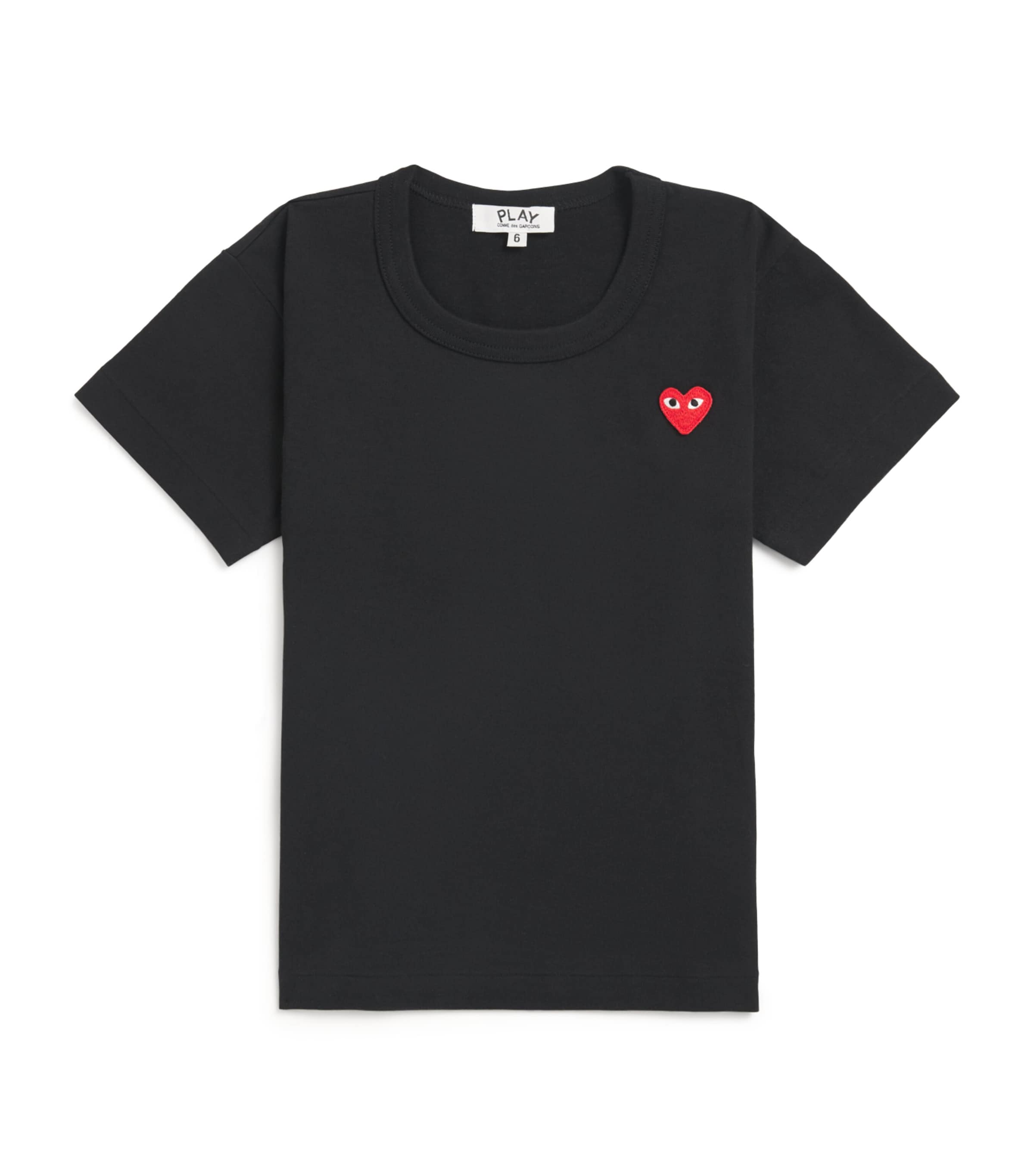 Comme Des Garçons Cotton Heart Logo T-Shirt (2-6 Years) Image 1