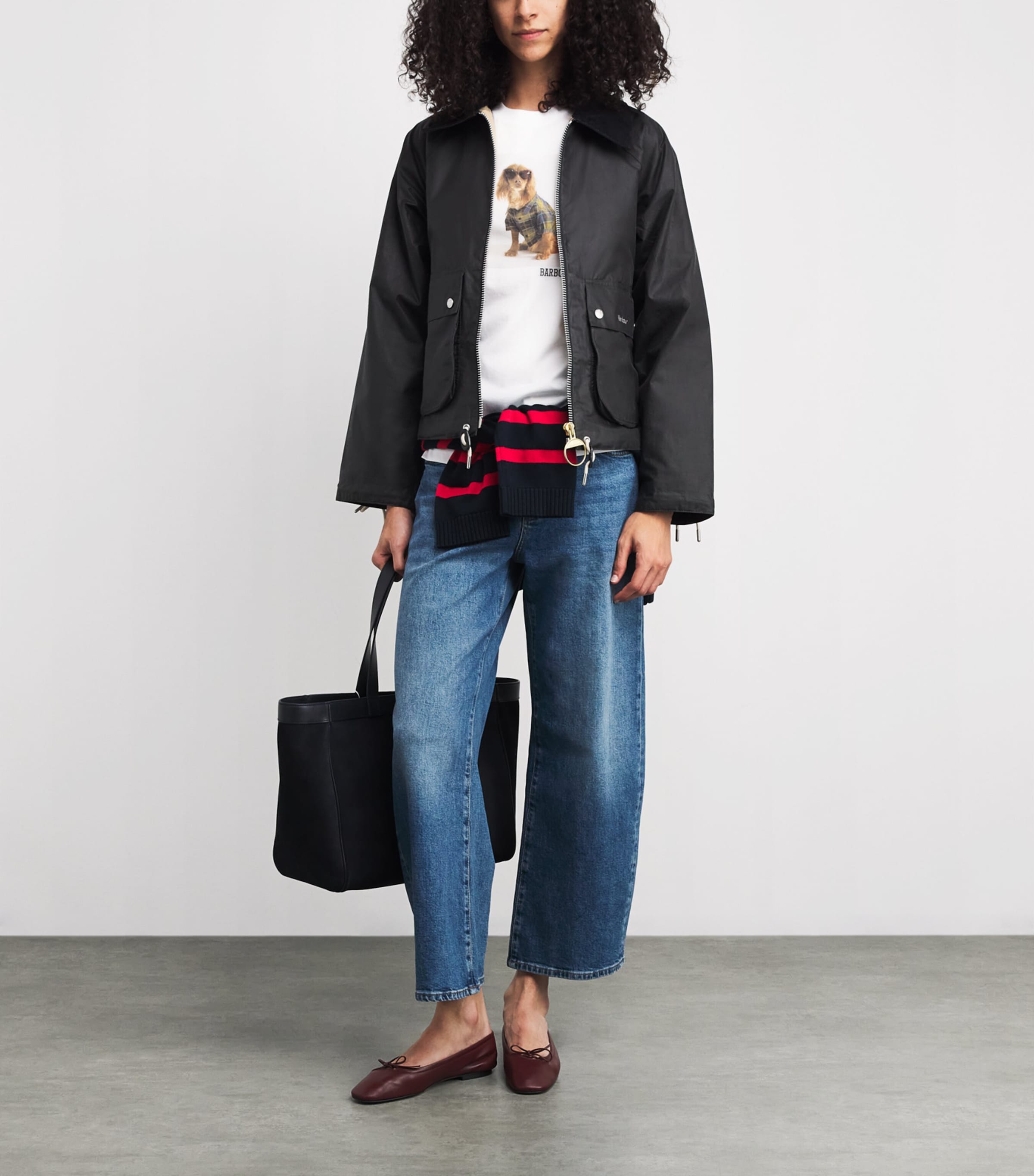 Cotton Marine T-Shirt WHITE Image 2