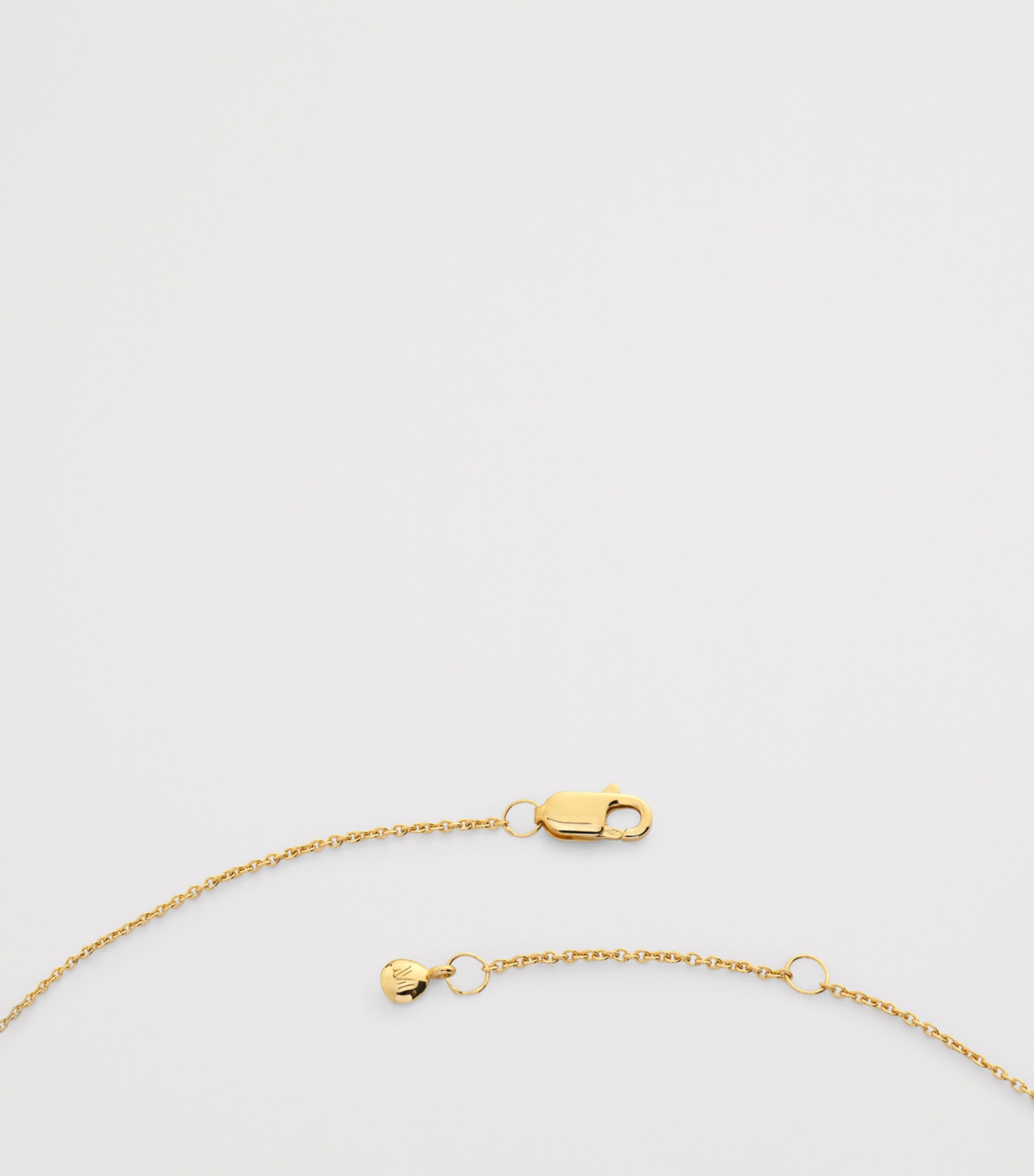 Monica Vinader Gold Vermeil Zodiac Aquarius Necklace Gold Vermeil Image 4