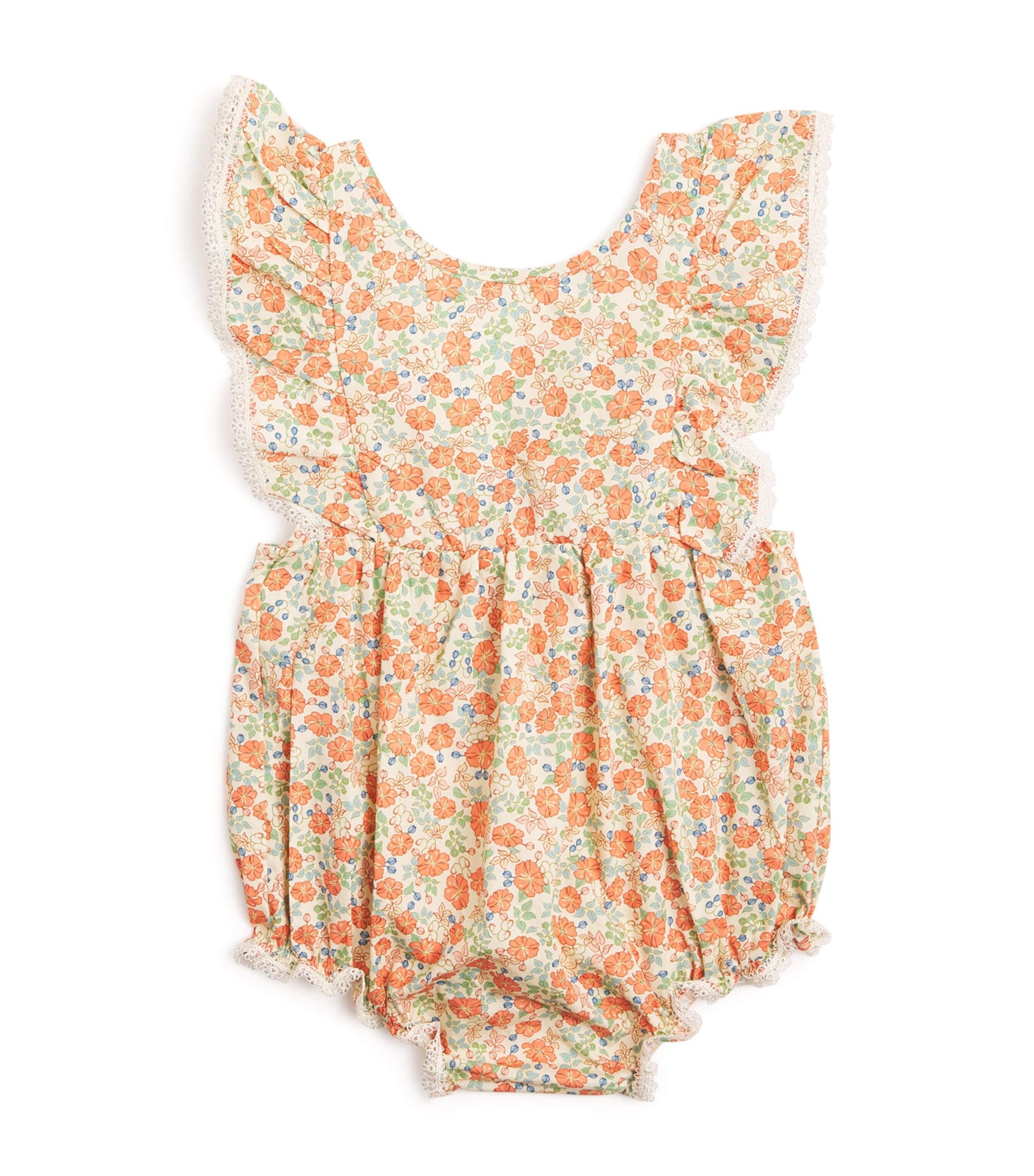 KONGES SLOJD ORGANIC COTTON FLORAL VERBENA TOP