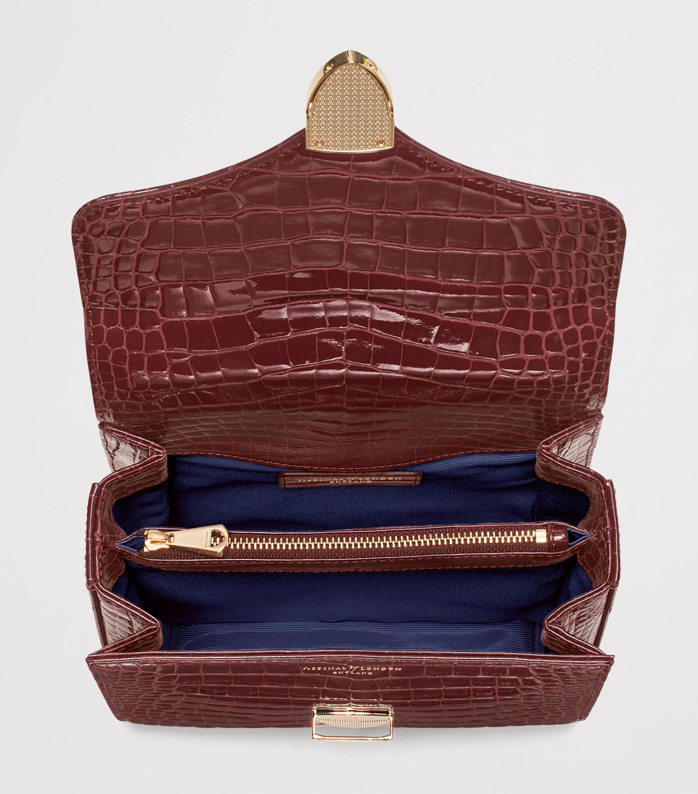 Midi Mayfair Top-Handle Bag MERLOT Image 5