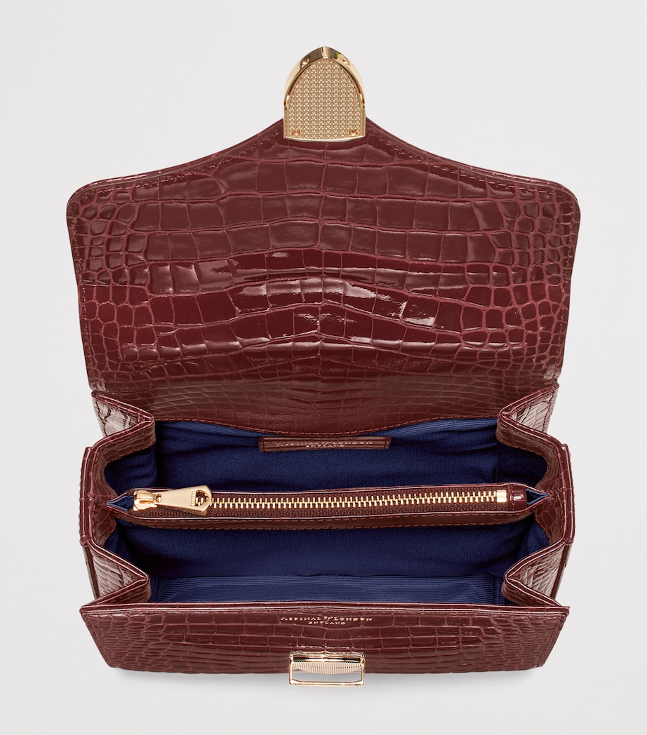 Midi Mayfair Top-Handle Bag MERLOT Image 5