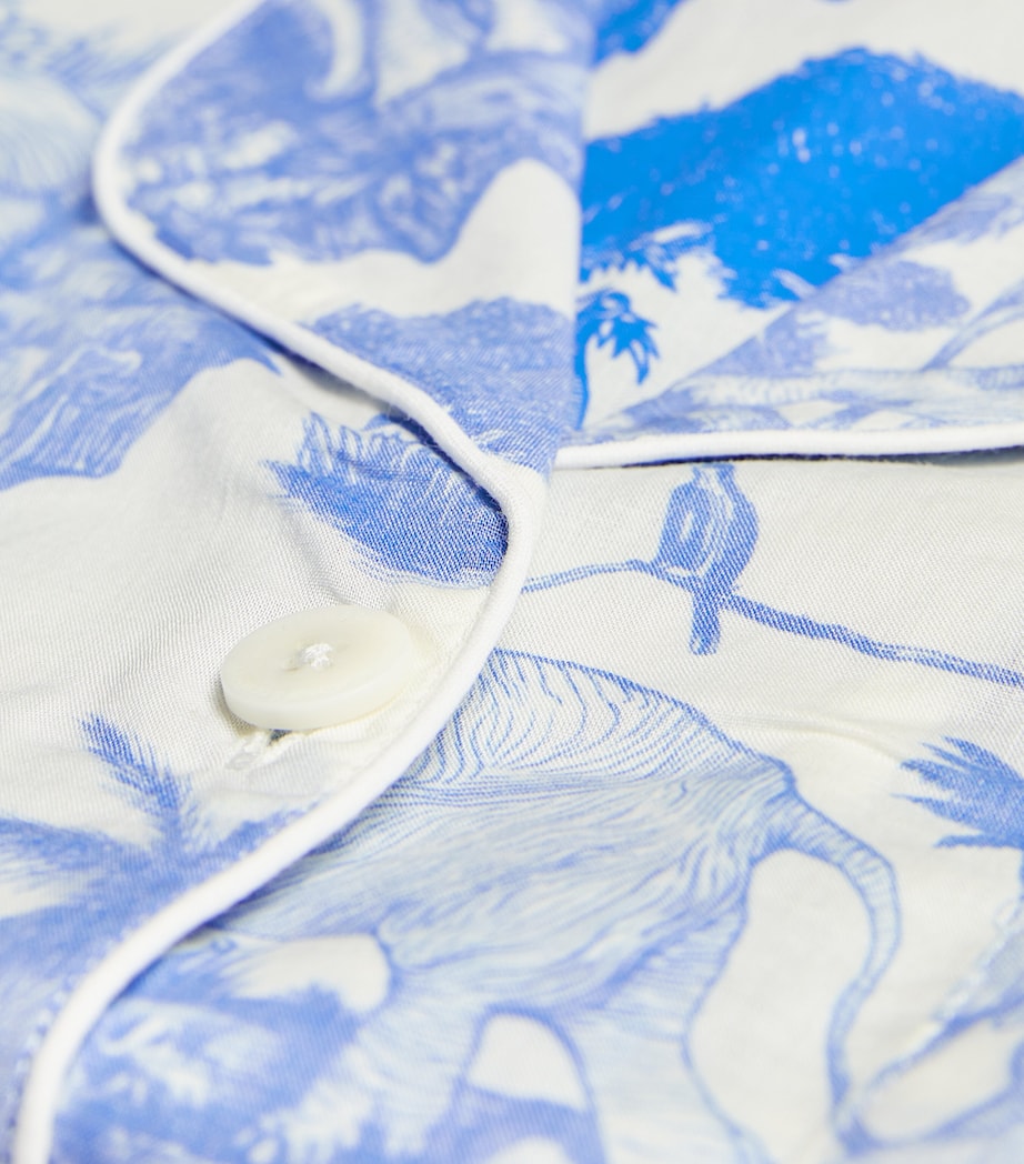 Short Pyjama Set BLUE Image 5