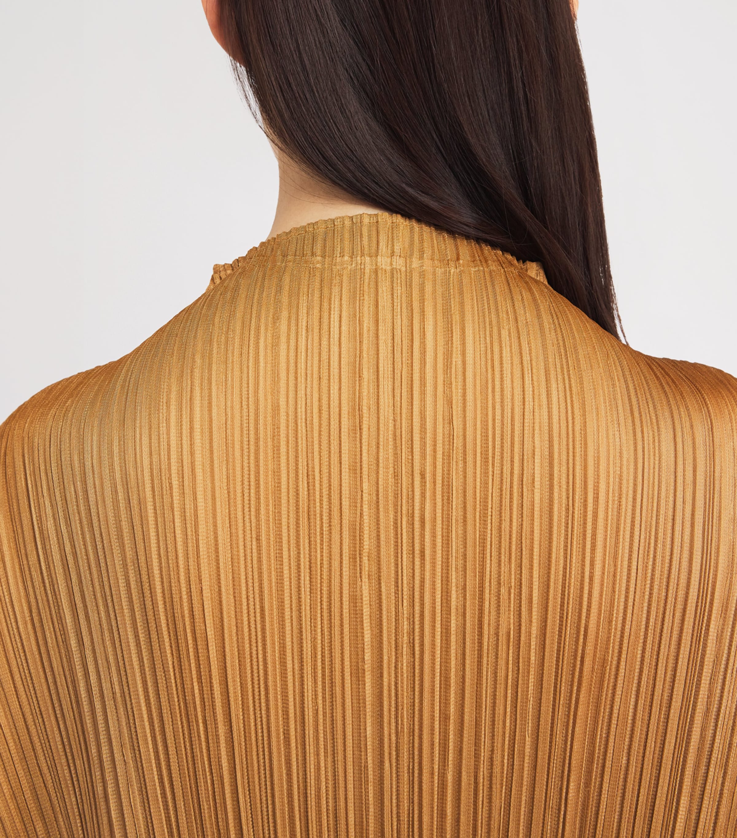 Efficient Square 2 Midi Dress CAMEL BROWN Image 4