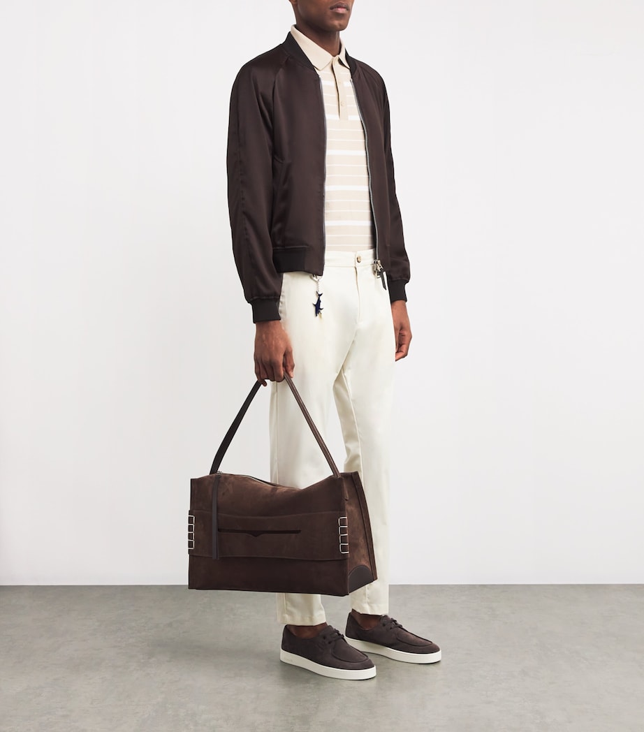 Stretch Slim-Fit Chinos with Shark Charm 782BUTTER Image 2