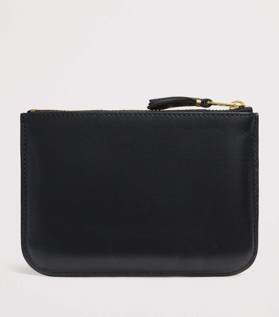 Medium Leather Logo Wallet BLACK Image 2