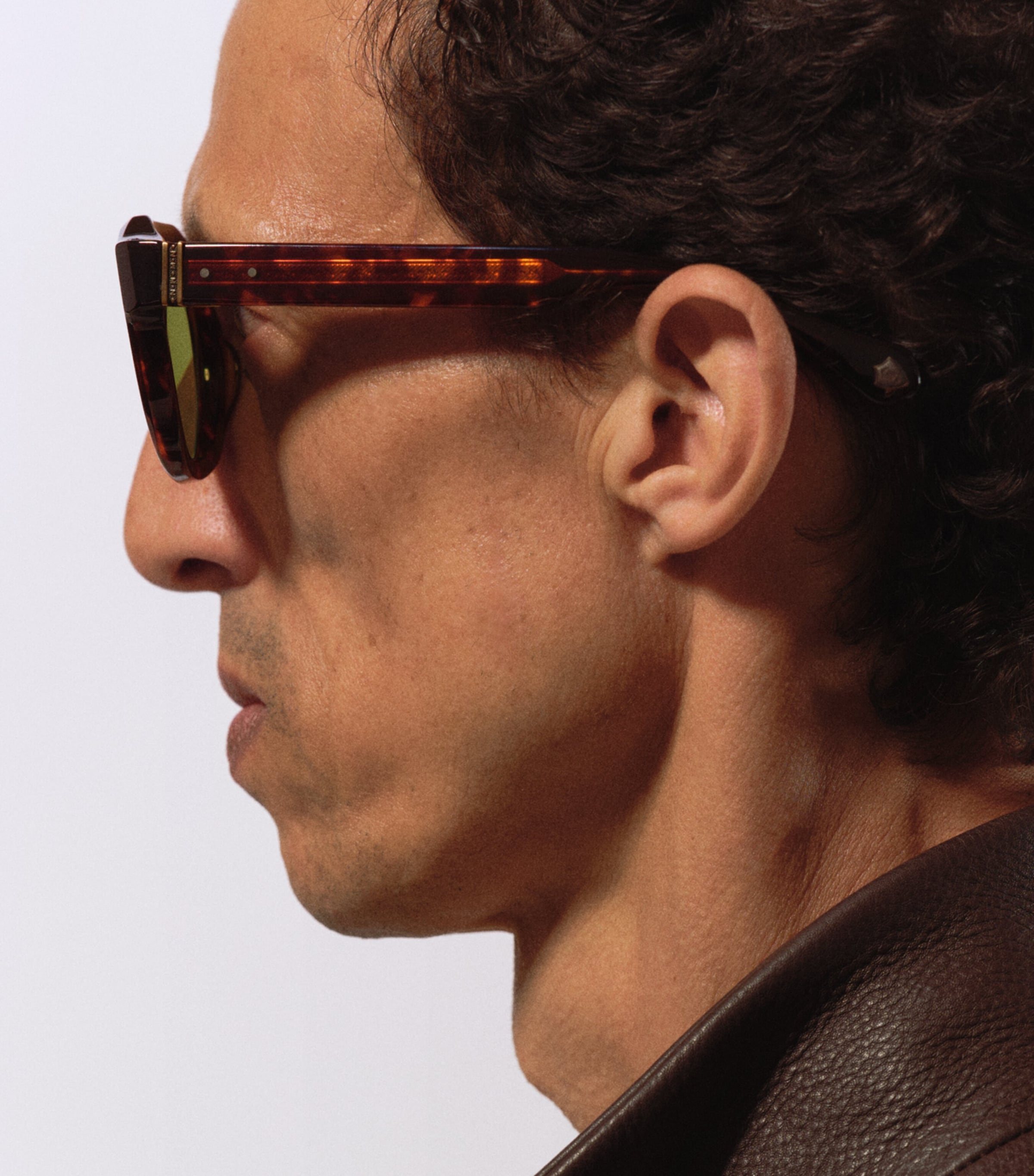 Matsuda M1037 Round Sunglasses Dark Tortoise G Image 4