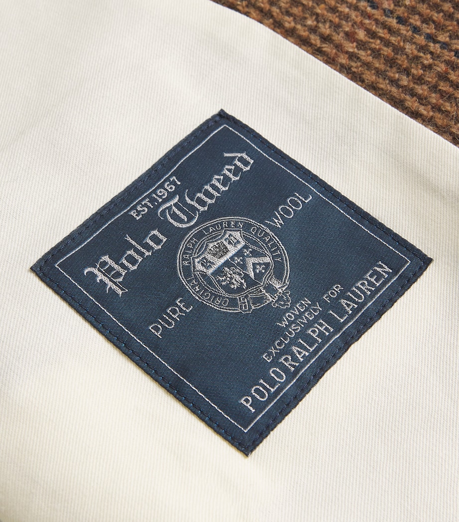 Wool Tick-Weave Tweed Waistcoat MULTI Image 5