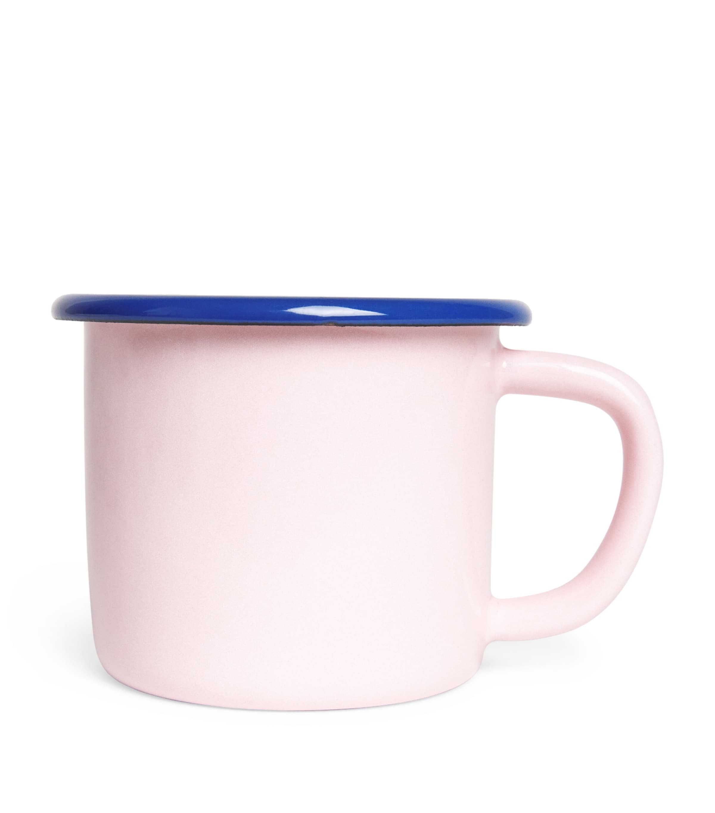 Harrods Enamel Mug In Pink