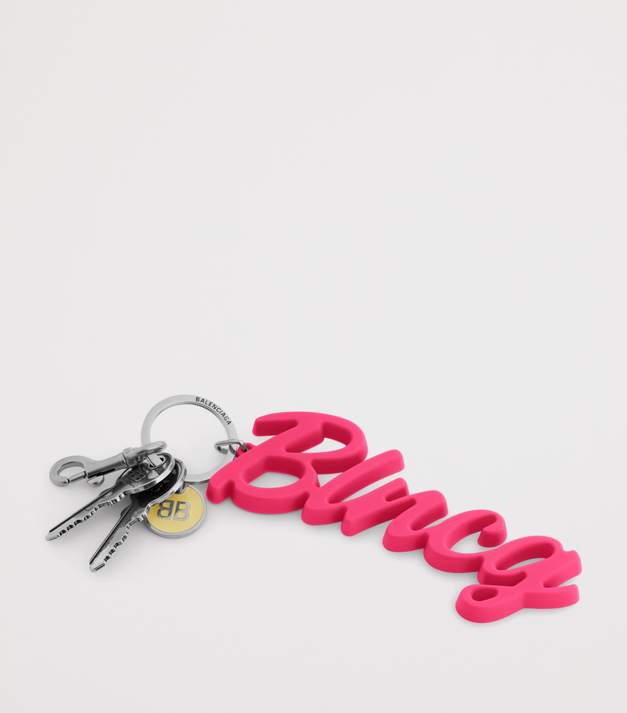 【BALLENCIAHA】BB Keyring Balenciaga Blncg BB Keyring | Harrods US