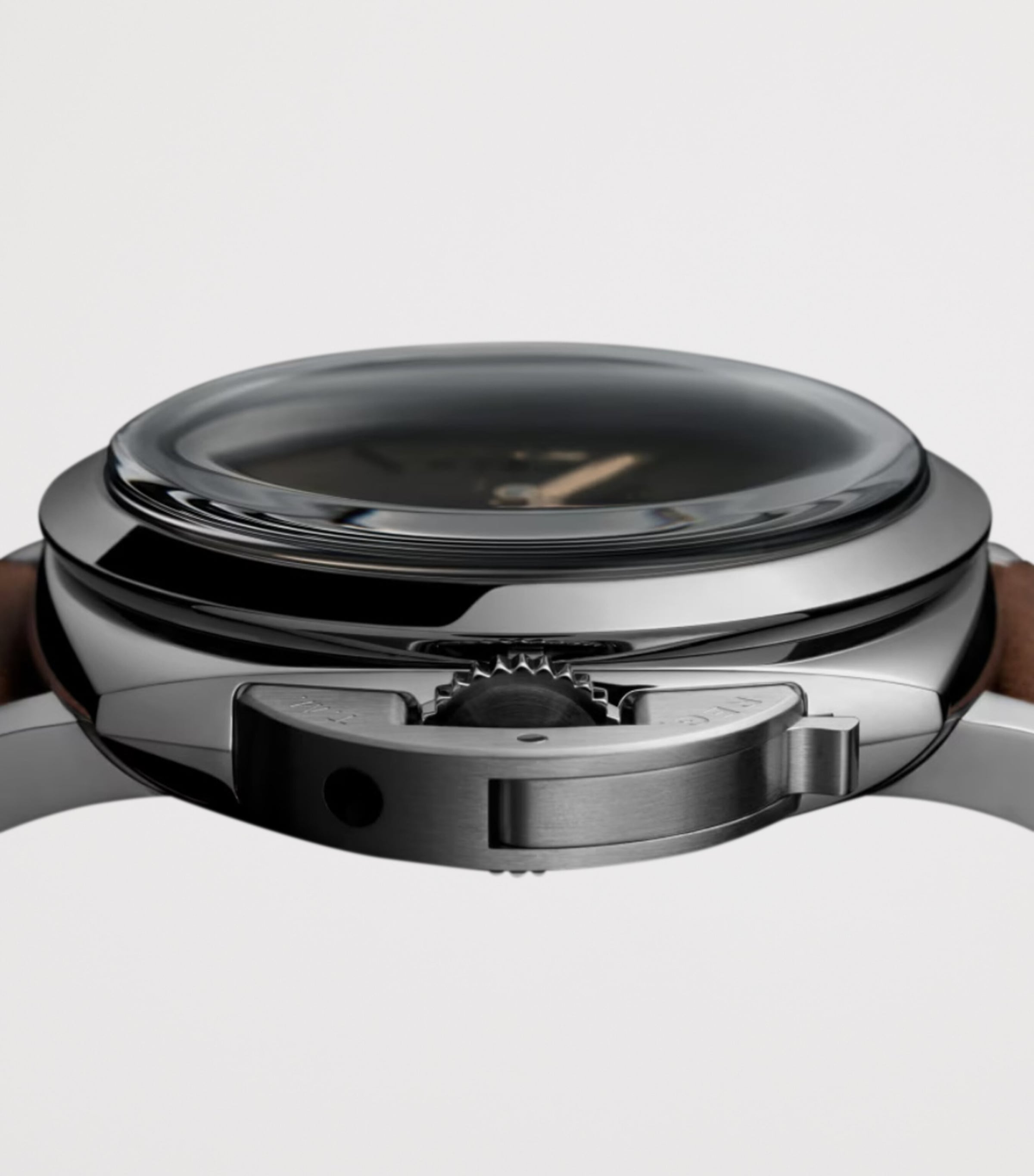 Panerai Stainless Steel Luminor Tre Giorni Watch 44mm Brown Image 5