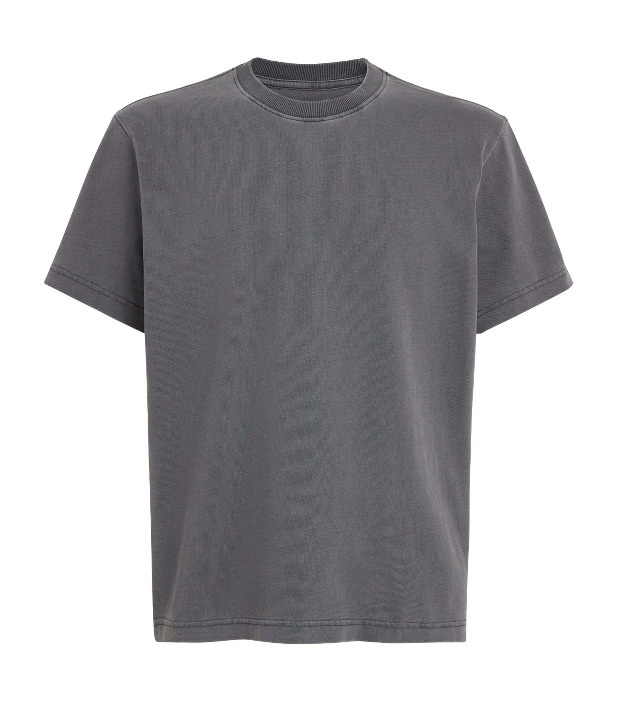 PAIGE Mens Cotton Short-Sleeve T-Shirt Vintage Faded Chrcl Image 1