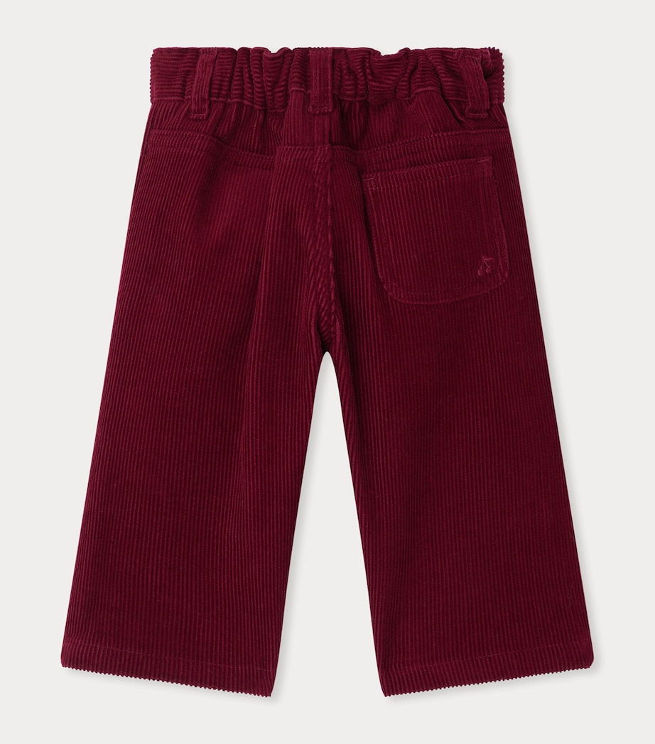 Corduroy Trousers (6-18 Months) RAISIN Image 2