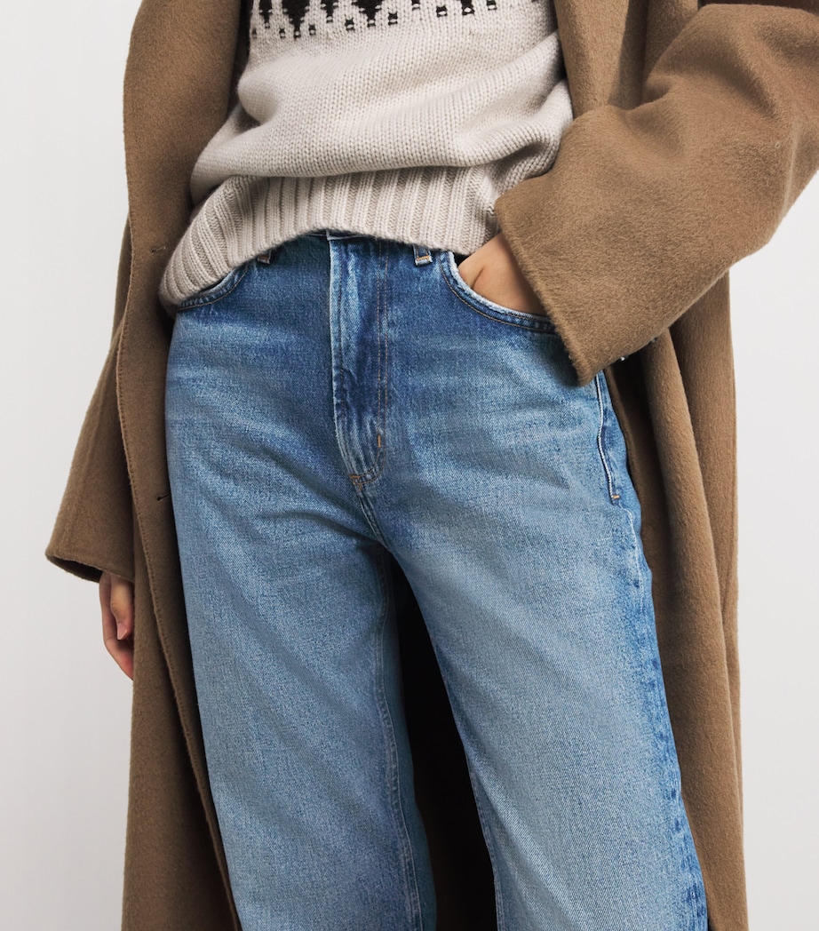 High-Waist Zurie Straight Jeans DEMI Image 6