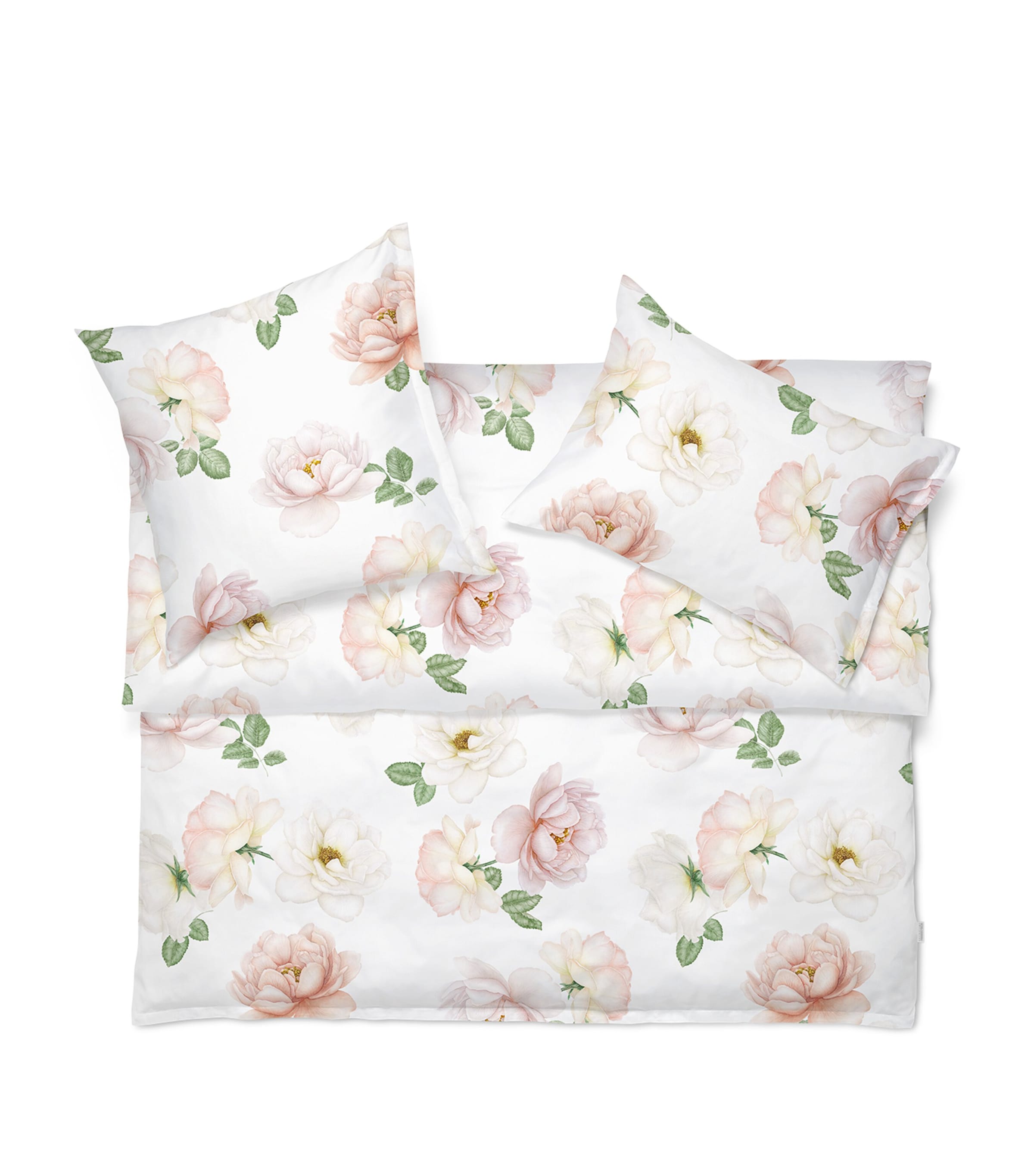 Schlossberg Cotton Rose-Noblesse Super King Oxford Pillowcase (50cm x 90cm) Blanc Image 1