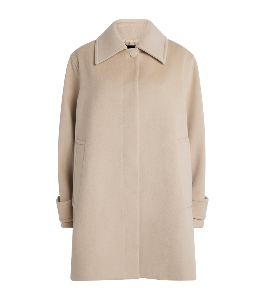 Wool-Cashmere Loti Coat AFFOGATO Image 1