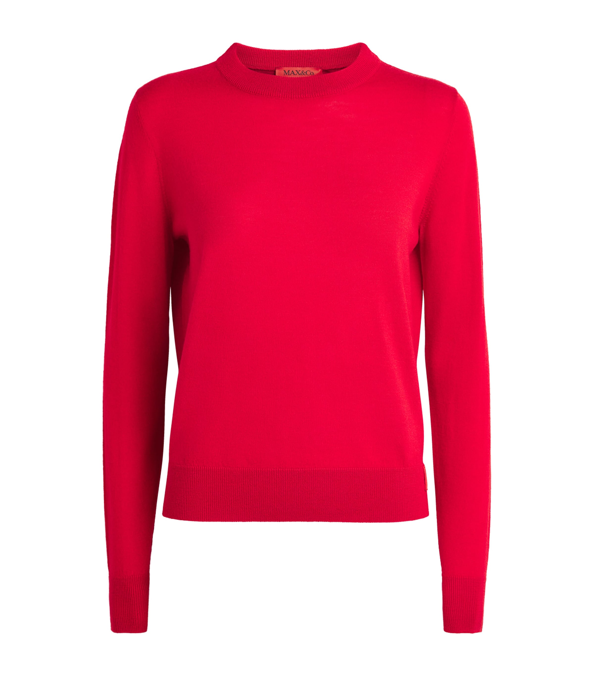 Max & Co Wool Sweater In Red