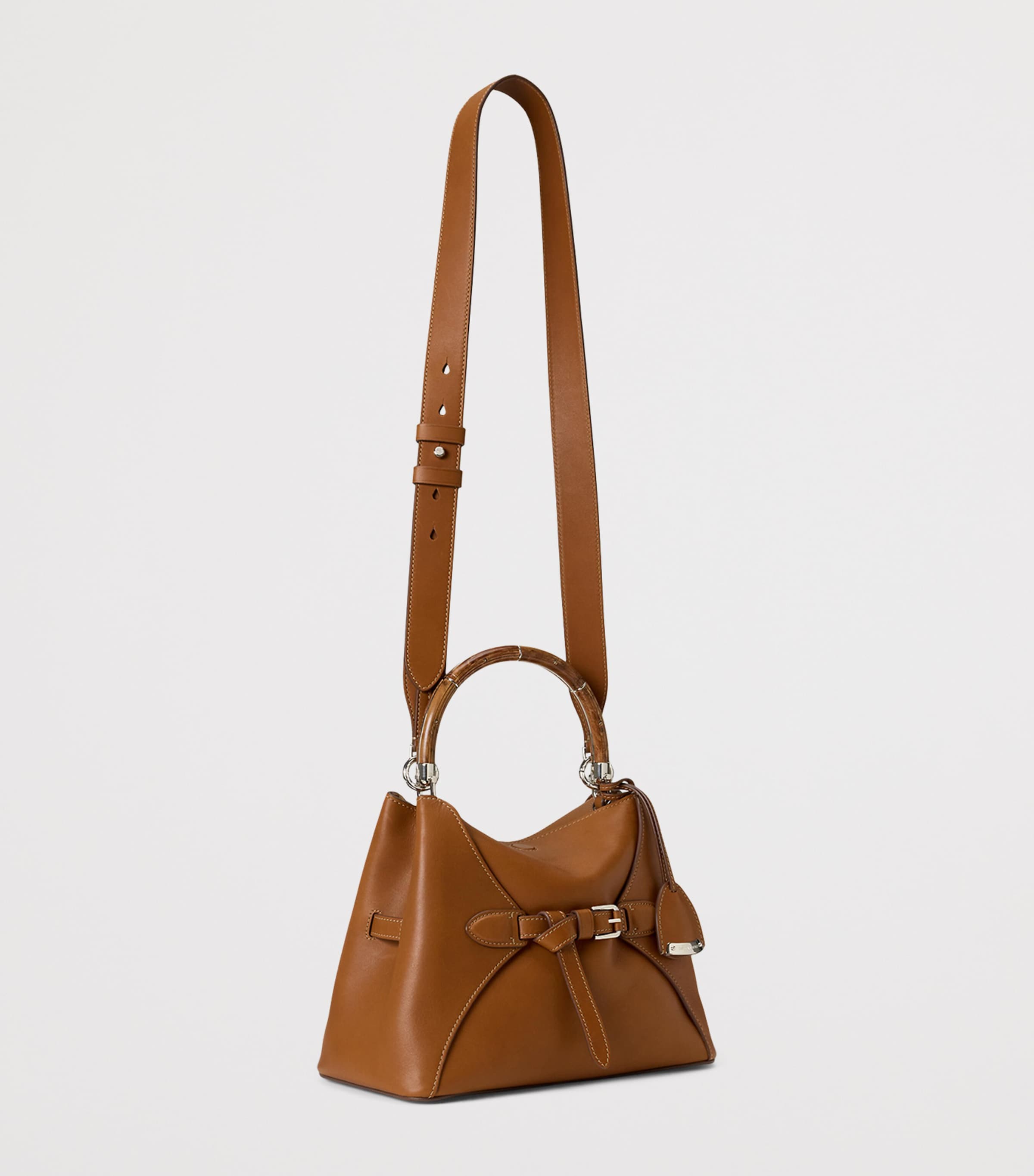 Ralph Lauren Collection Calfskin The Ralph Top-Handle Bag Rl Gold Image 2