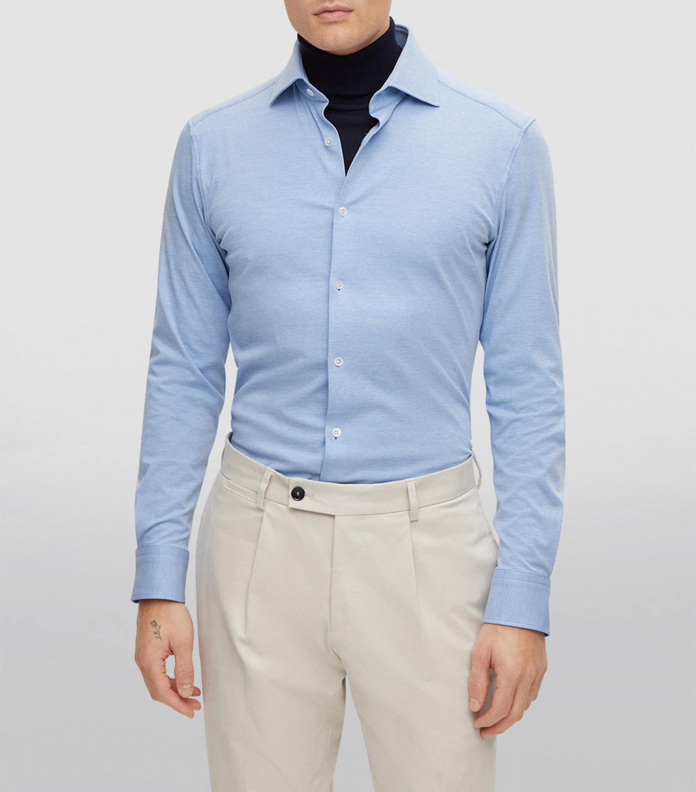 Cotton-Blend Shirt 479 Image 3