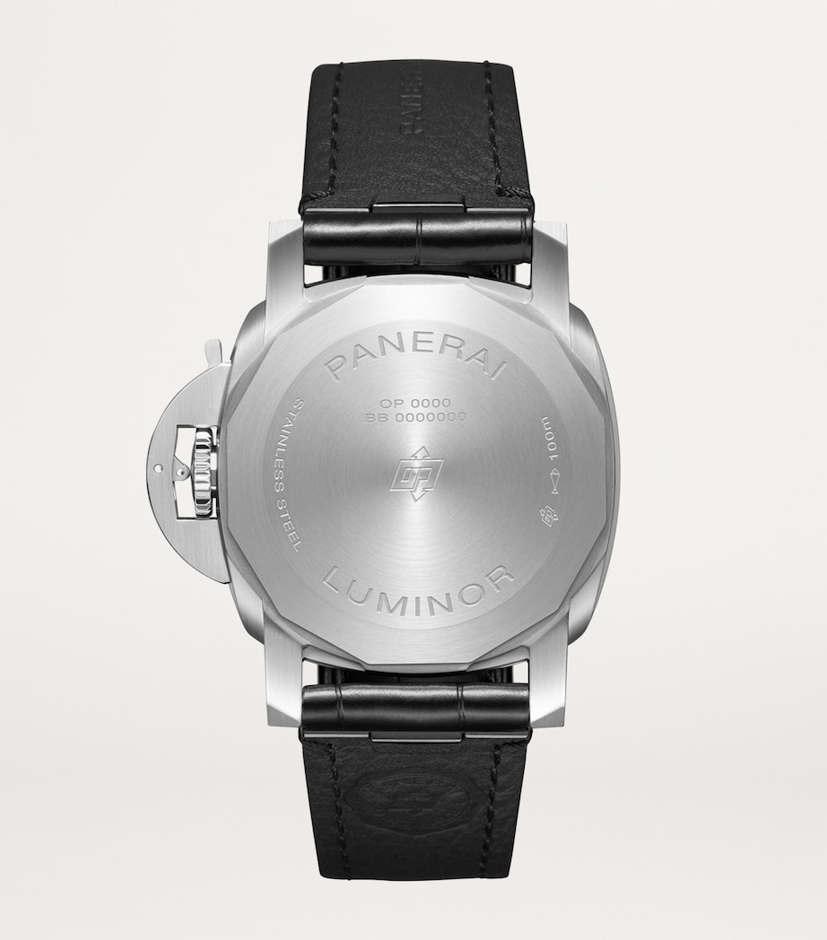 Panerai Stainless Steel Luminor Marina Watch 40mm White Image 8