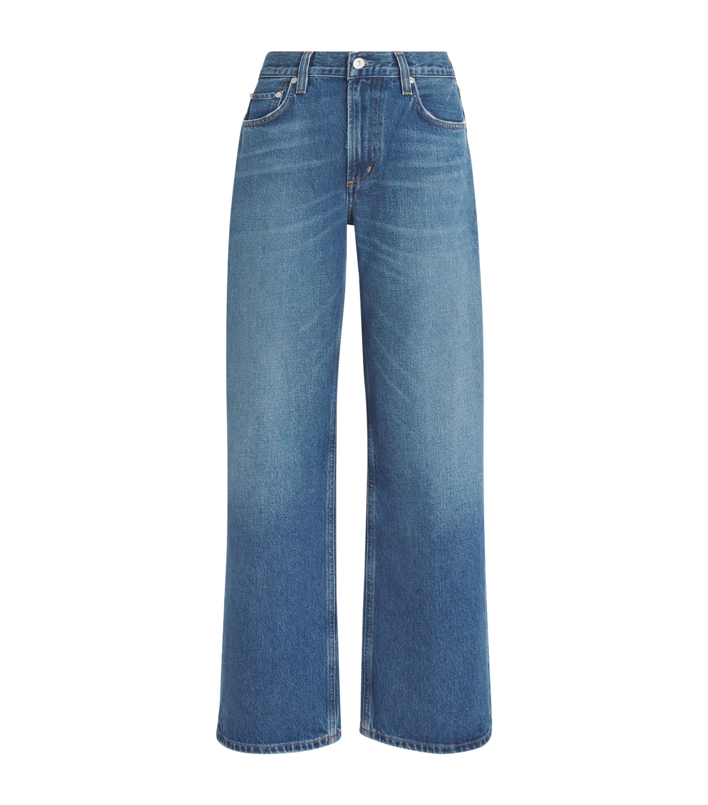 Citizen Of Humanity Palma High-rise Straight Jeans In Blue