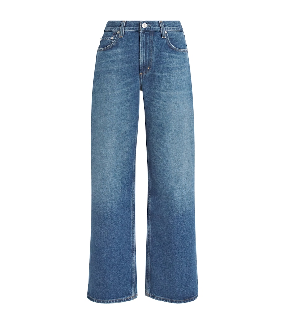 Lindz Low-Rise Straight Jeans CHAYA (MD/LT INDIGO) Image 1
