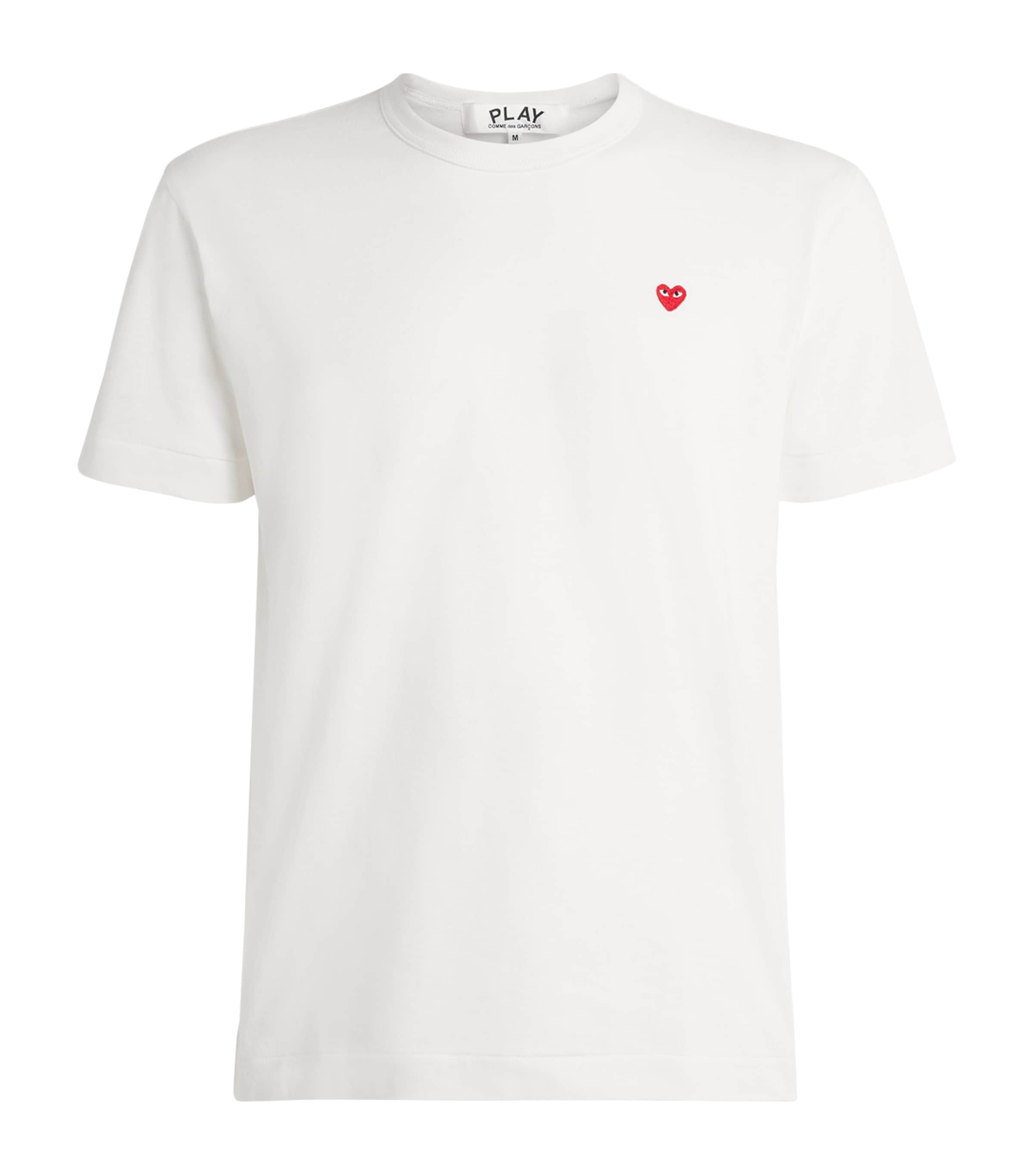Heart Logo T-Shirt 2 WHITE Image 1