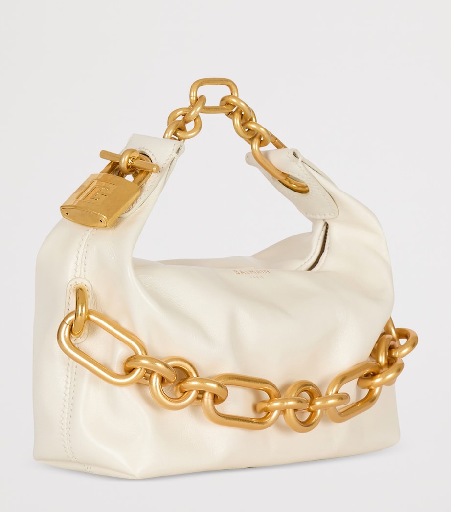 Mini Leather Sync Shoulder Bag 0DA CREME Image 3