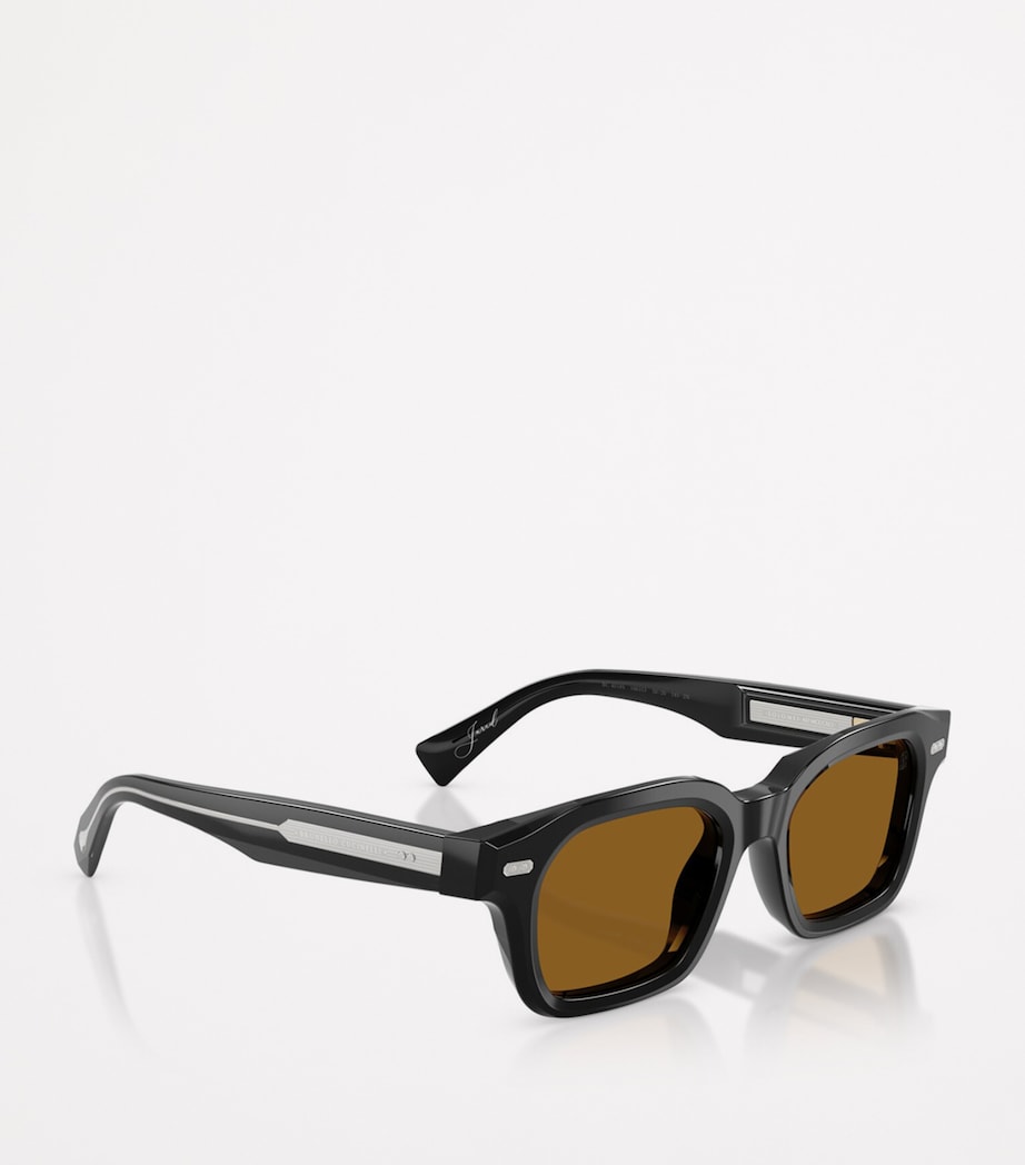 Acetate Square Jared Sunglasses 100353 Image 4