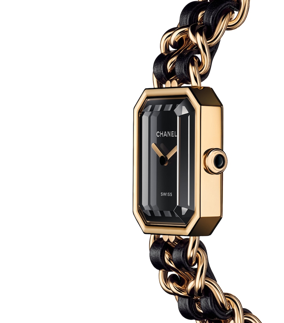 Yellow Gold-Plated Première Edition Originale Watch 26mm BLACK Image 2