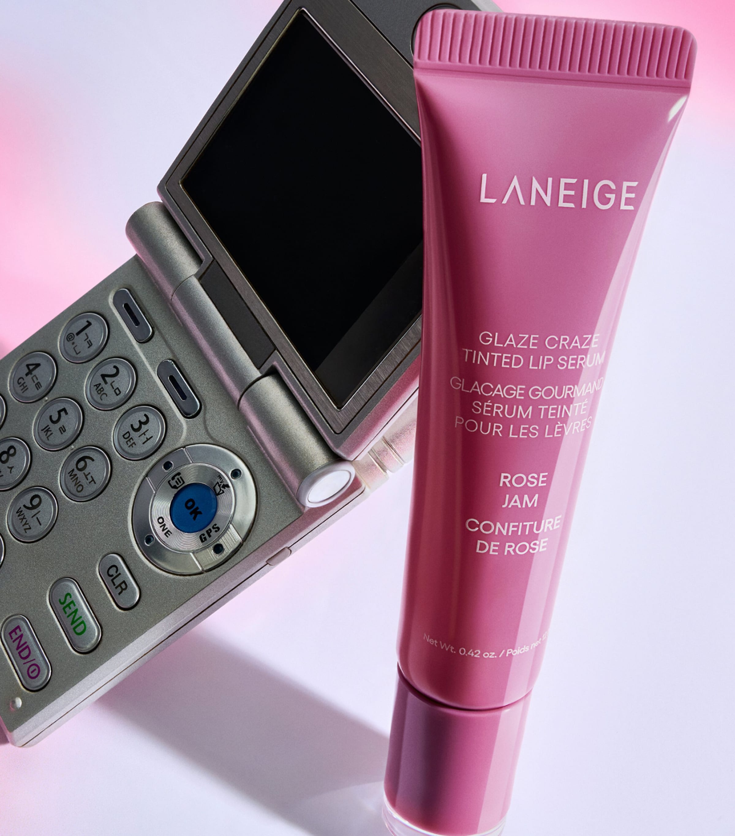 Laneige Glaze Craze Tinted Lip Serum Rose Jam Image 6