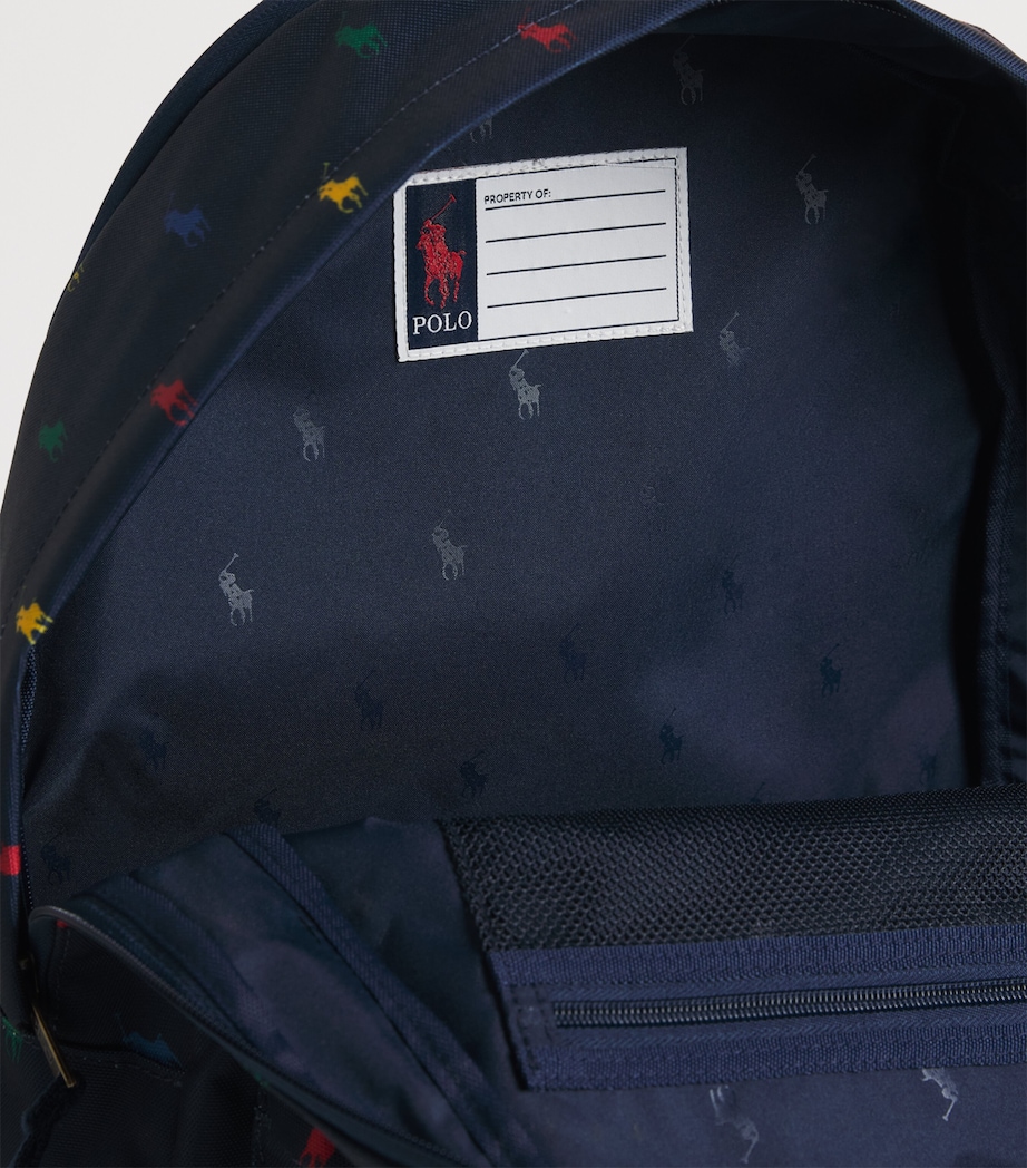 Ralph Lauren Kids Polo Pony Backpack Newport Navy Image 3
